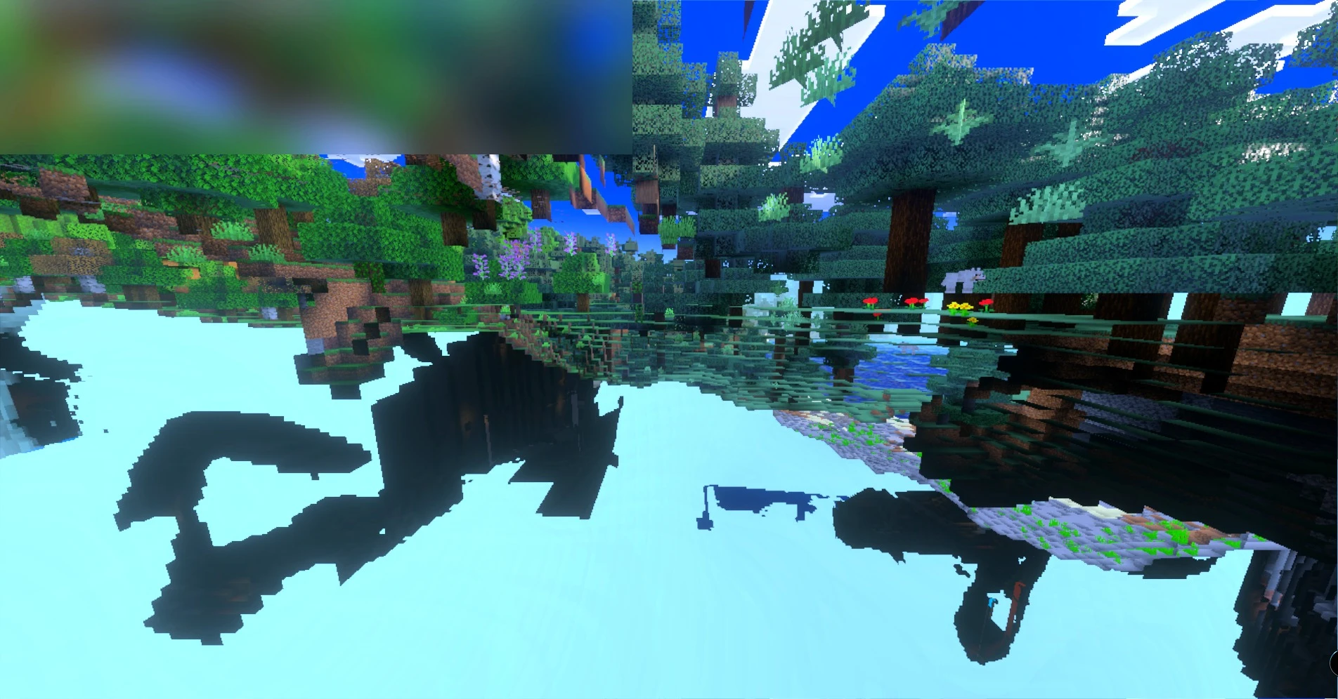 Luminance Shader (1.26+) – Smooth Water Reflections And Sun Glare Without Lag — screenshot 1