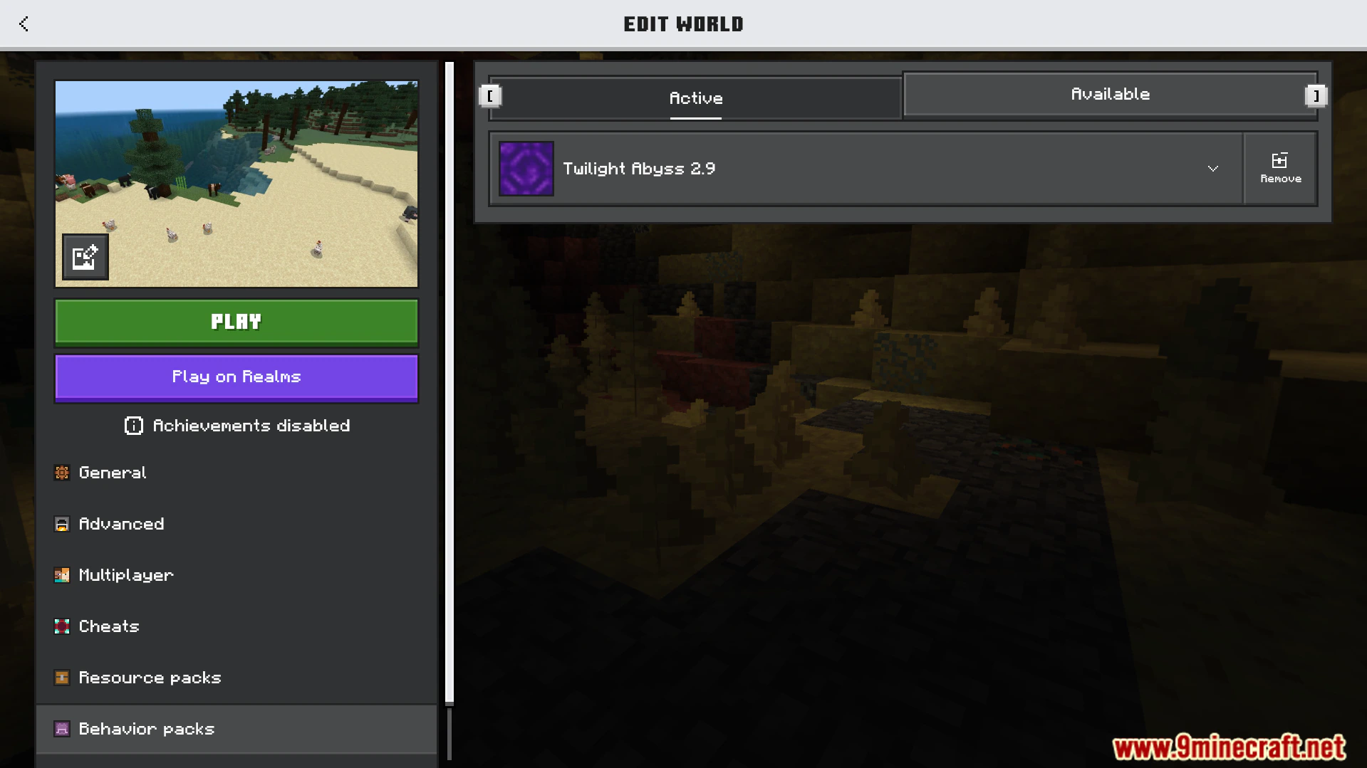 Twilight Abyss Dimension Addon (26.x, 1.21) – Conquer A New Dark Fantasy Dimension — screenshot 1