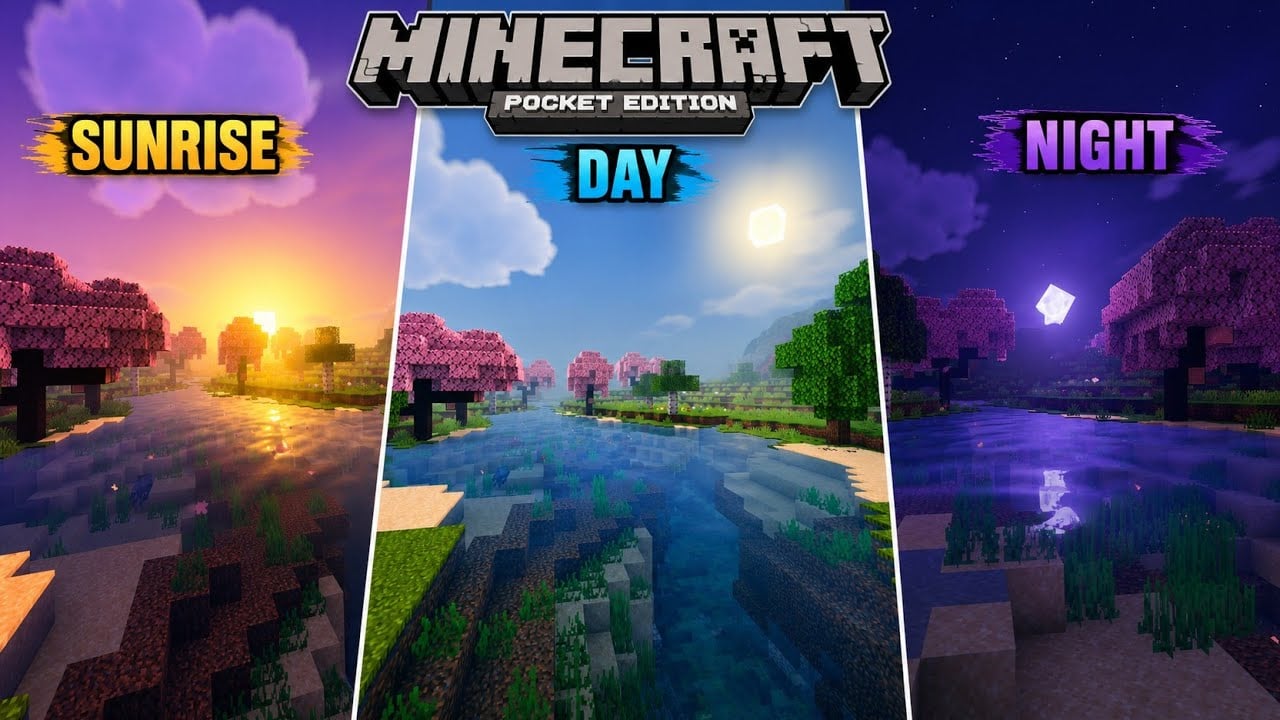 Best Minecraft PE Shader for 1.26+ – Realistic and Lightweight For Low-End Devices — screenshot 2