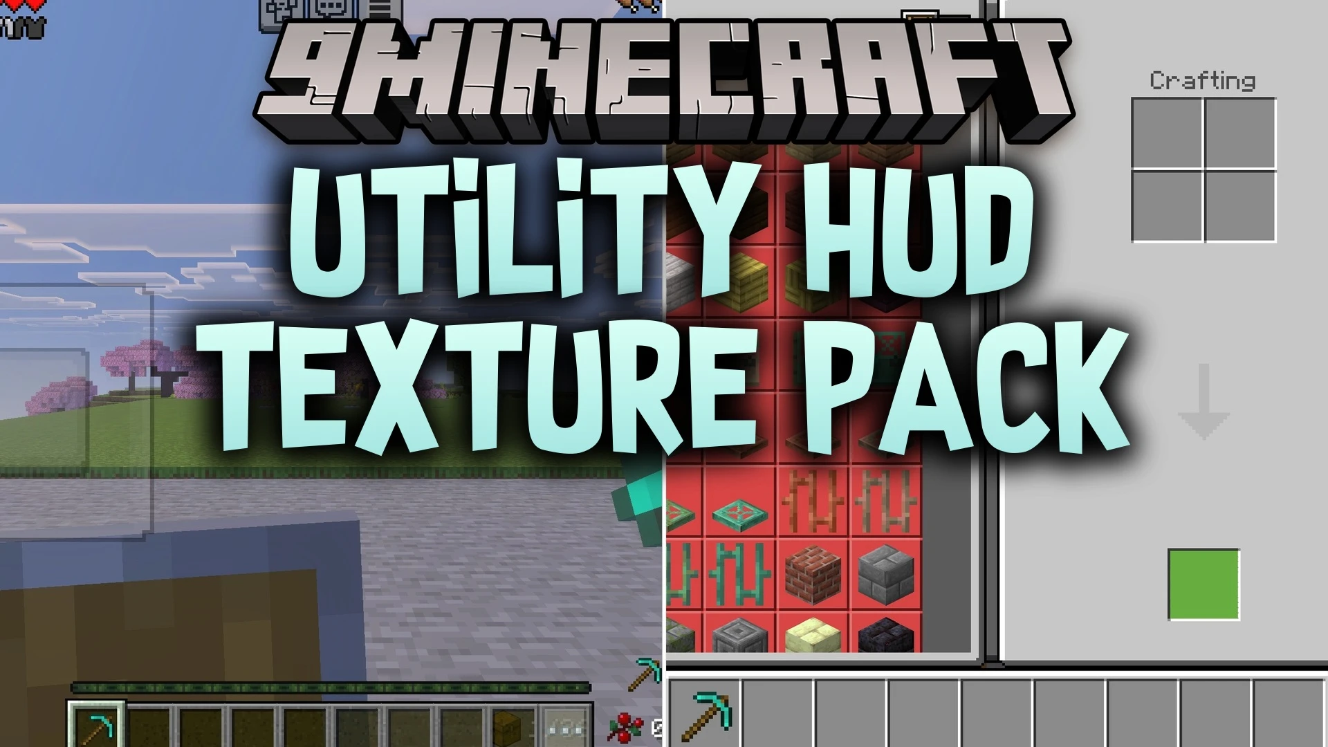 Utility HUD Texture Pack (26.x, 1.21) – Track Armor Durability And Potion Effects