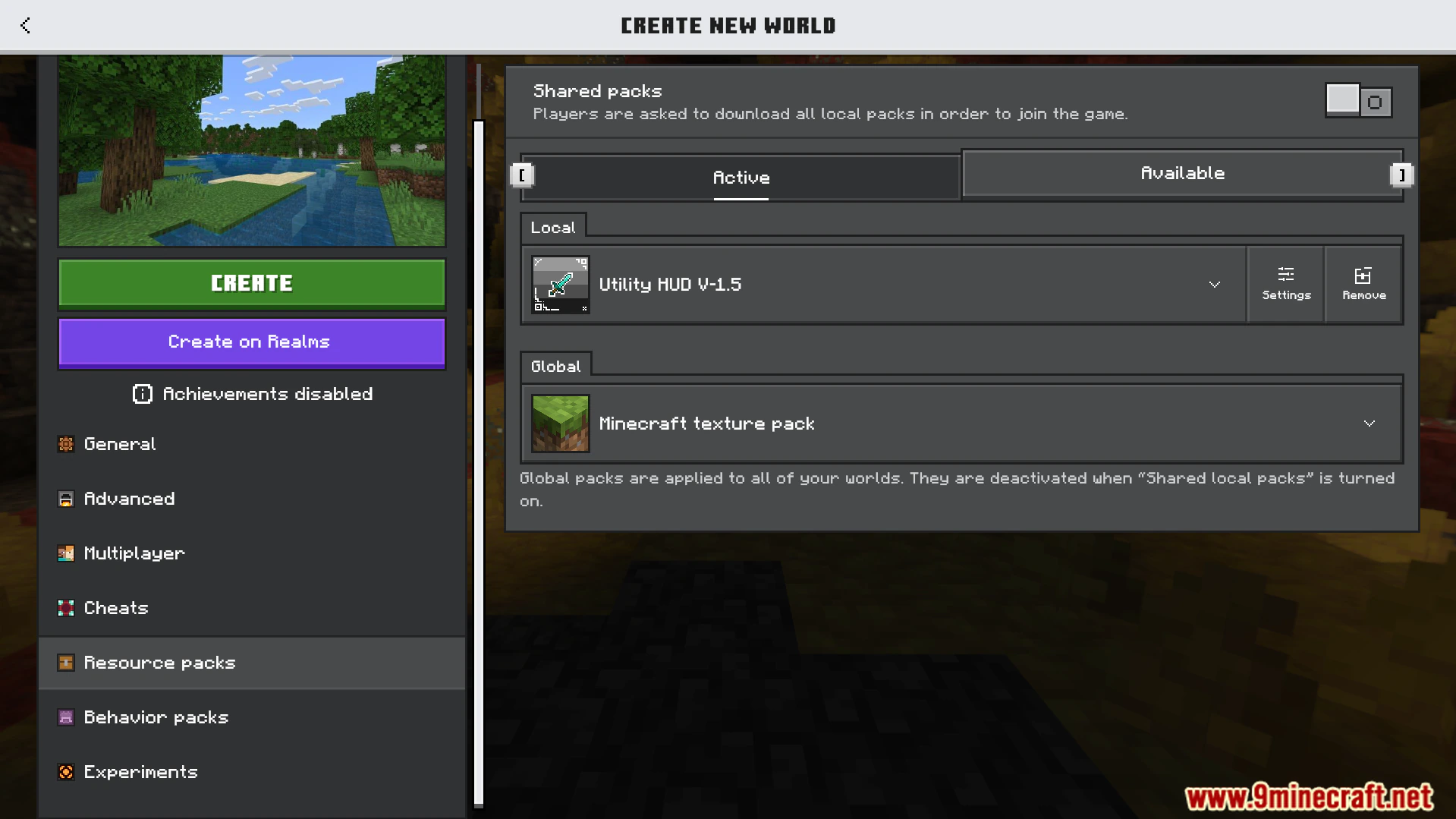 Utility HUD Texture Pack (26.x, 1.21) – Track Armor Durability And Potion Effects — screenshot 1