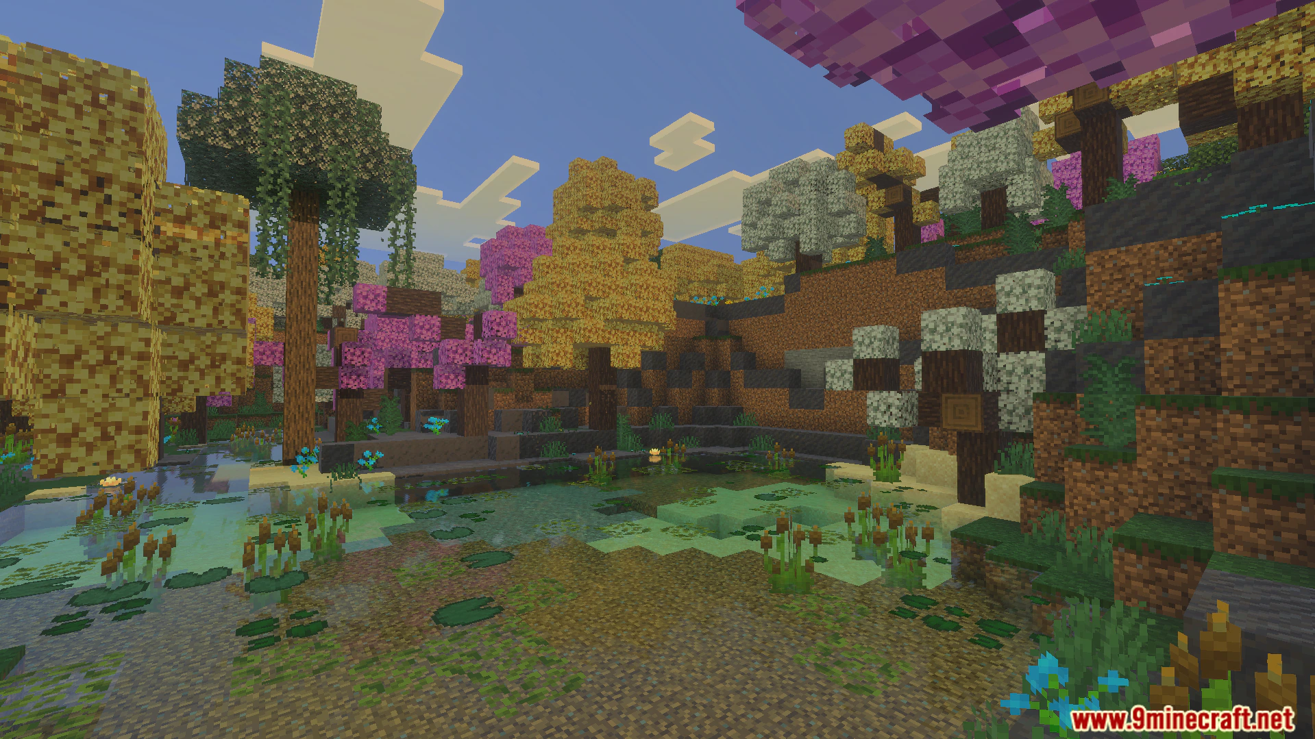 Wild Expansion Addon (26.x, 1.21) – Six Custom Biomes And Updated Vanilla Landscapes — screenshot 3