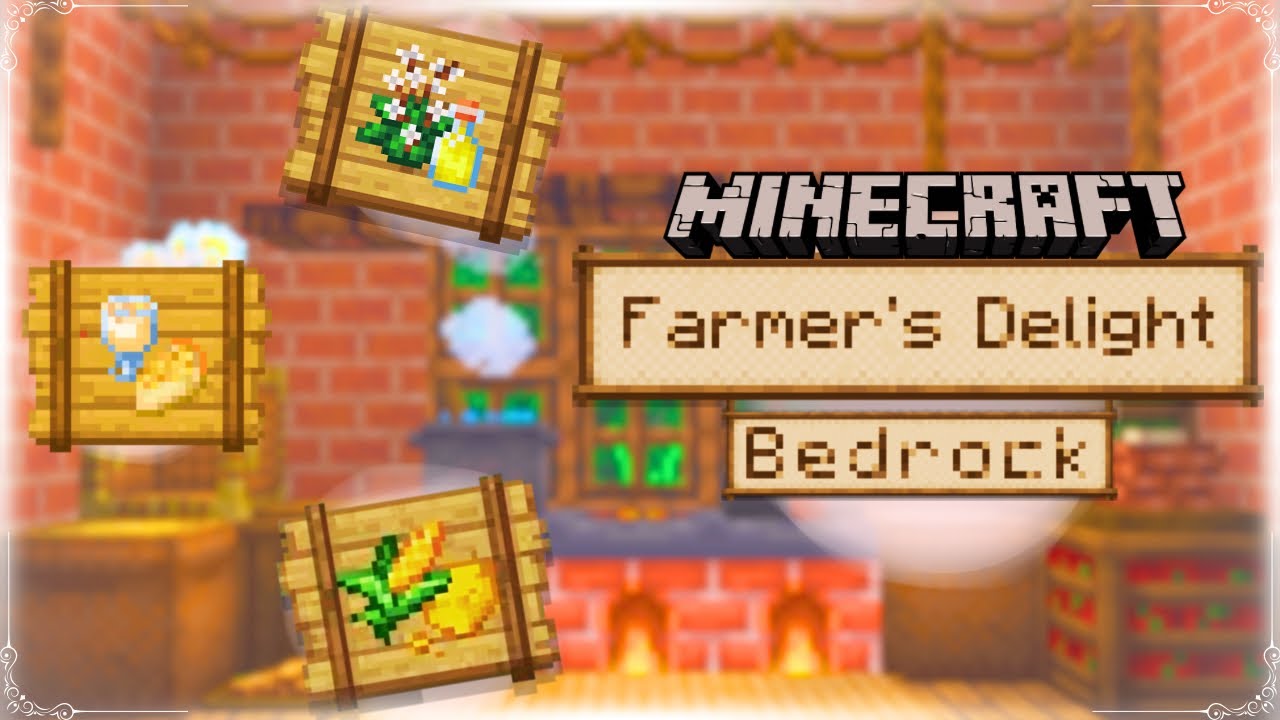 Farmer’s Delight Bedrock Addon (26.x, 1.21) – Master The Culinary Arts