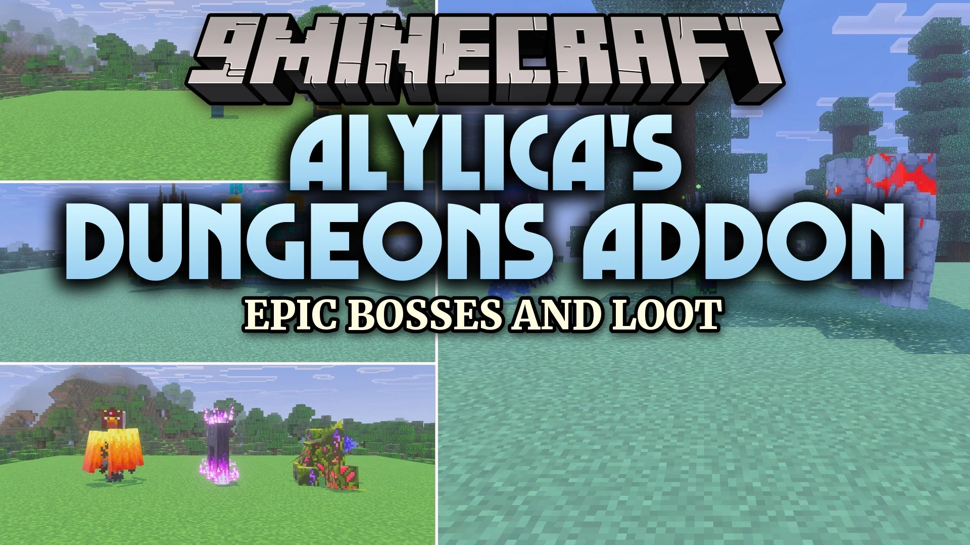 Alylica’s Dungeons Addon (26.x, 1.21) – Epic Dungeons Boss Fights