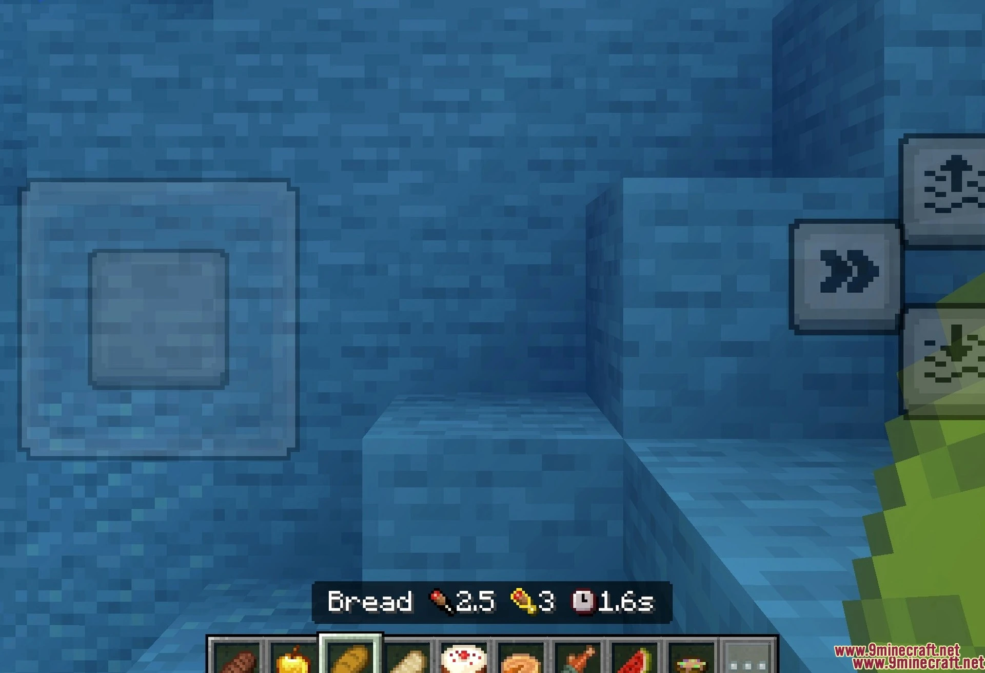 Hunger Points on Food Names Item Info+ Texture Pack (26.x, 1.21) – Food Stats At-a-glance — screenshot 2