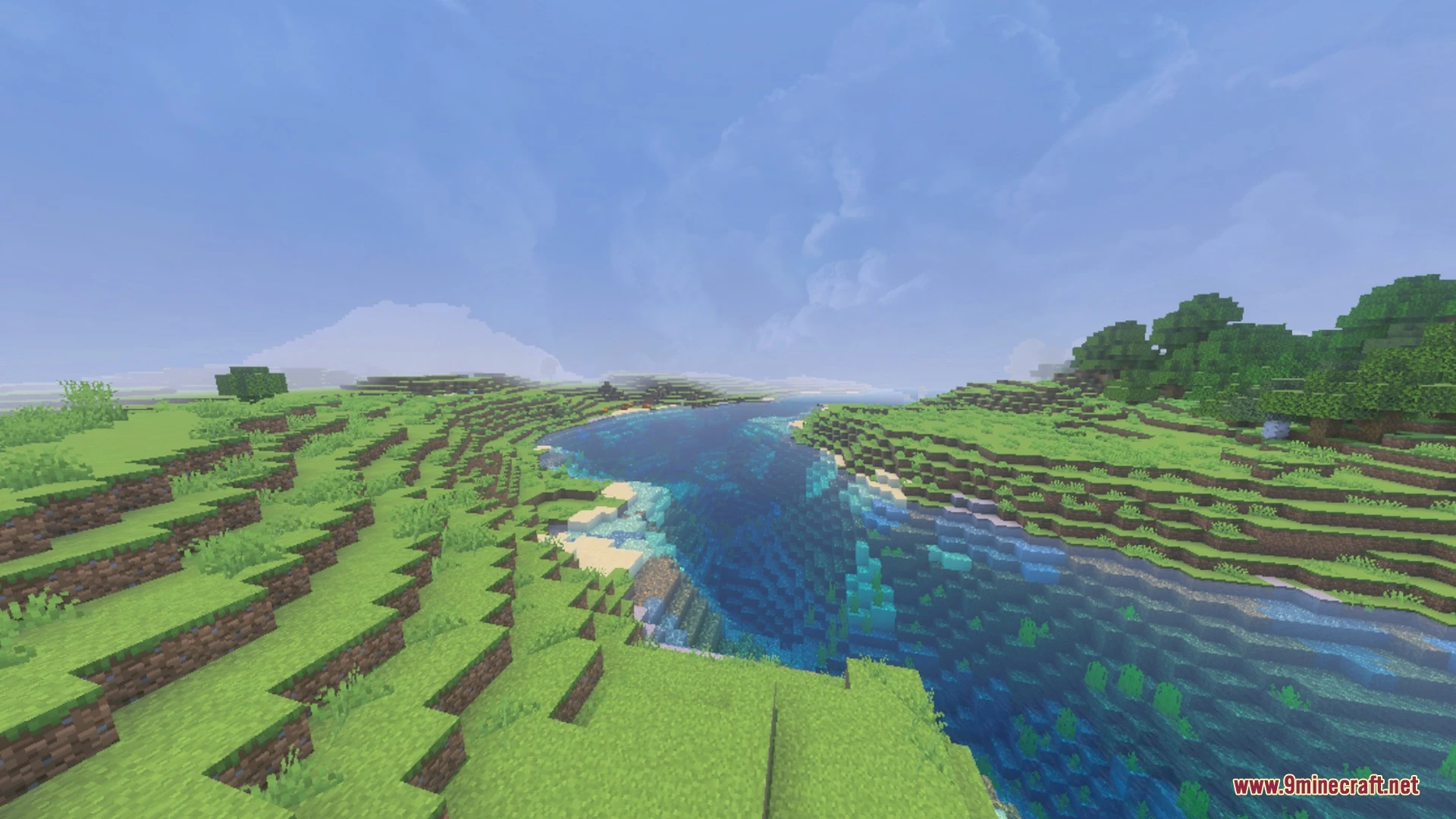 Dramatic Skys Shader (1.21, 1.20) – Ultra Realistic Hd Clouds — screenshot 1