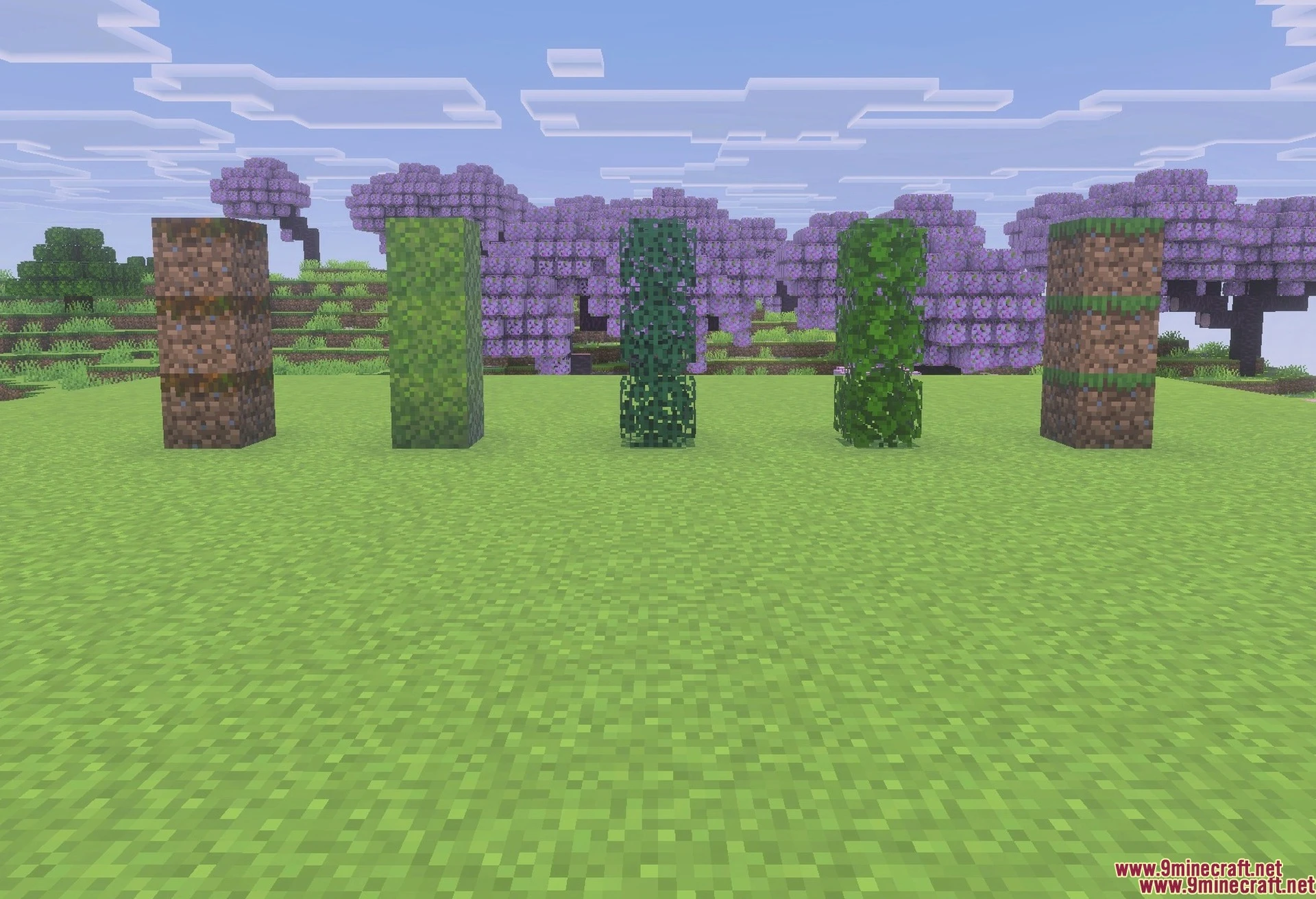 Trees Plus+ Better Texture Pack (1.21, 1.20) – Realistic Bushy Foliage — screenshot 3