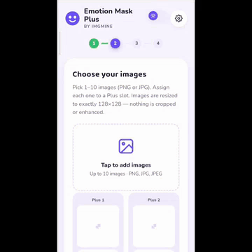 Emotion Mask Addon (26.x) – Wear Thirty-Two Fun Face Masks and Custom Designs — screenshot 5