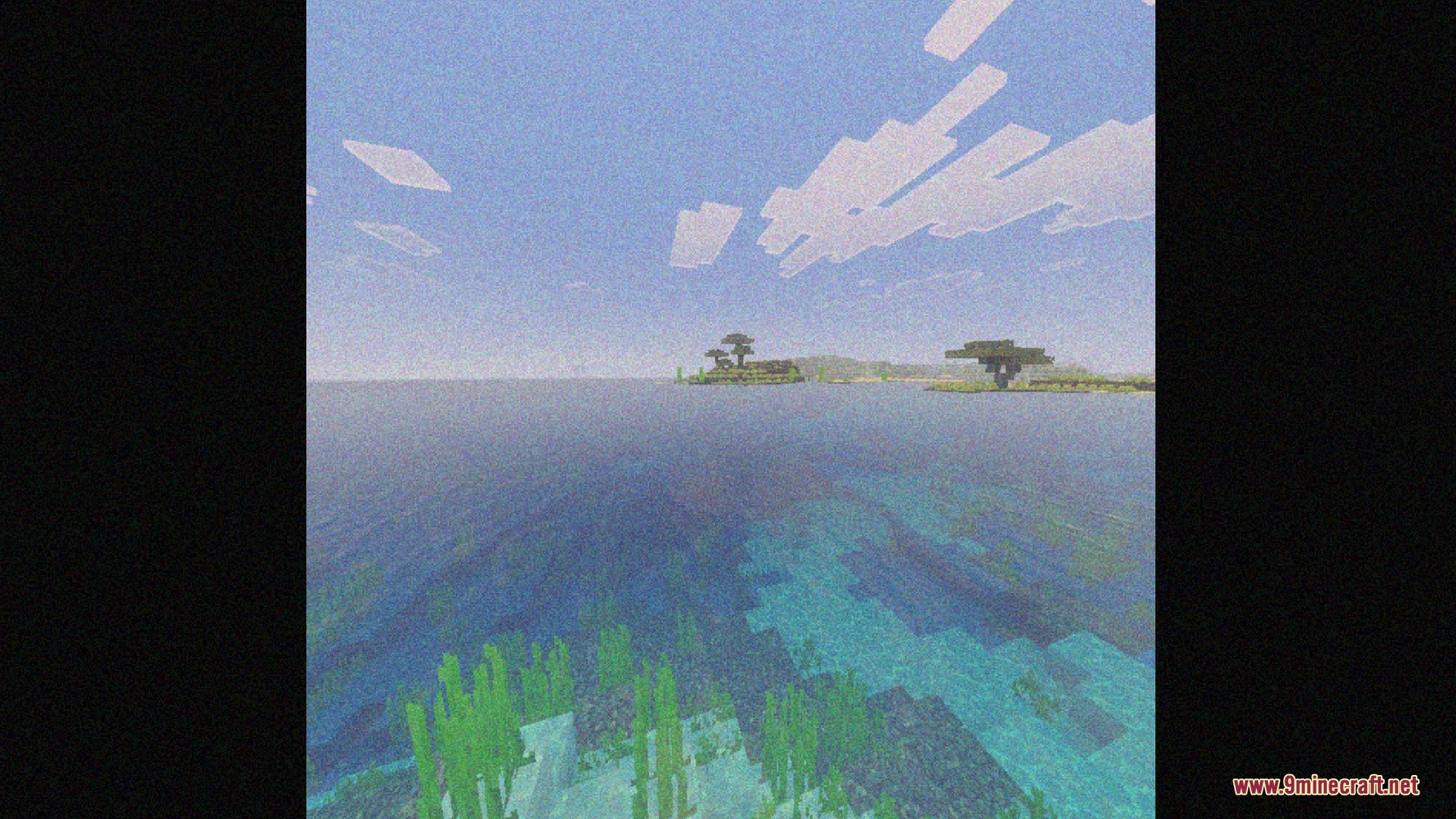 Bedrock VHS Shader (26.x, 1.21) – Retro Camcorder Filter and TV Screen Borders — screenshot 2