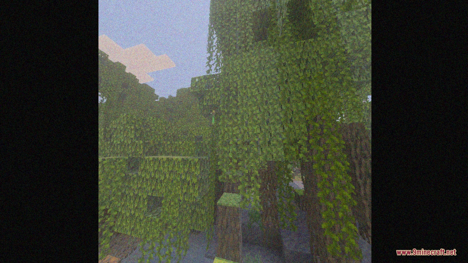 Bedrock VHS Shader (26.x, 1.21) – Retro Camcorder Filter and TV Screen Borders — screenshot 4