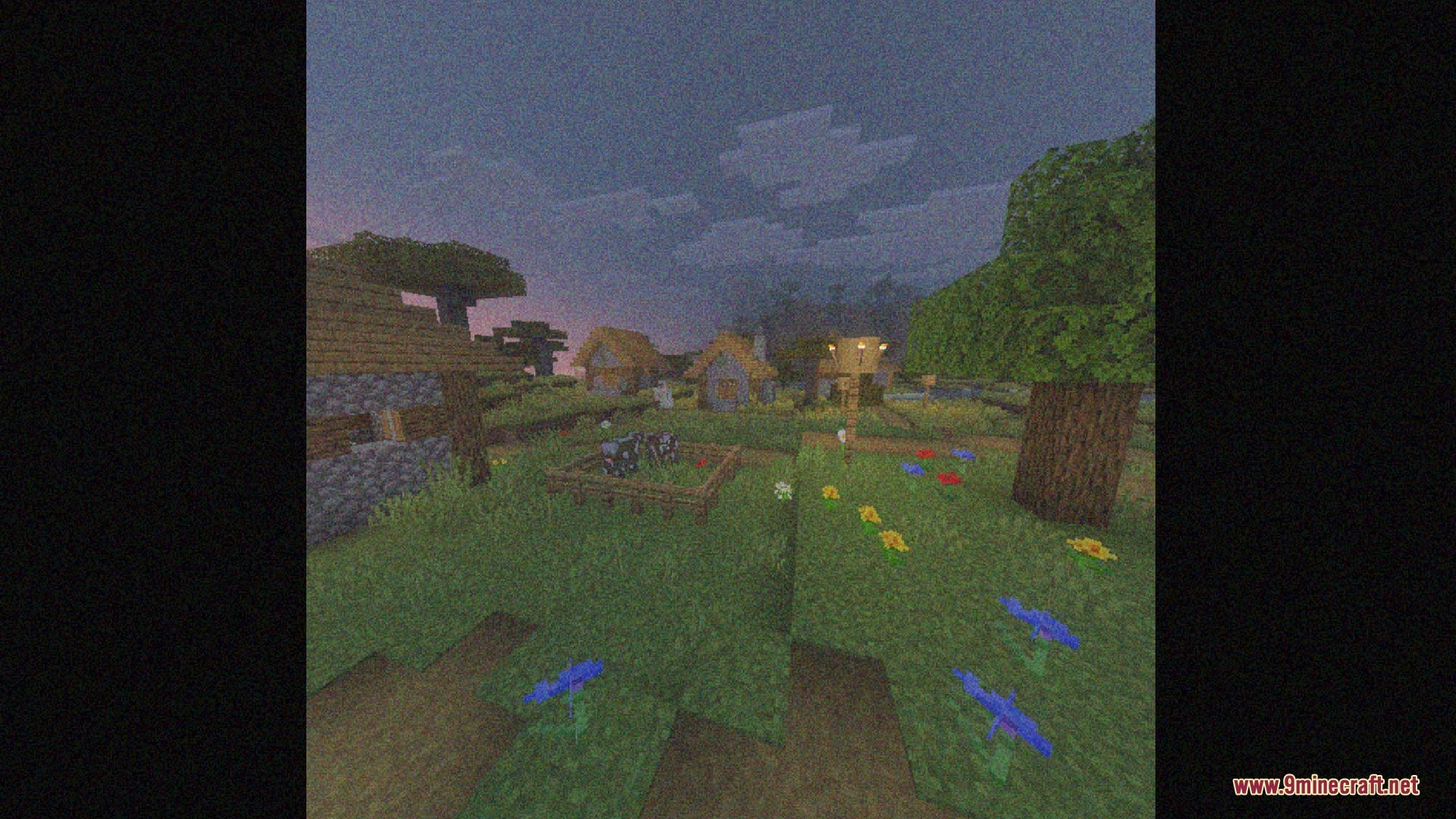 Bedrock VHS Shader (26.x, 1.21) – Retro Camcorder Filter and TV Screen Borders — screenshot 7