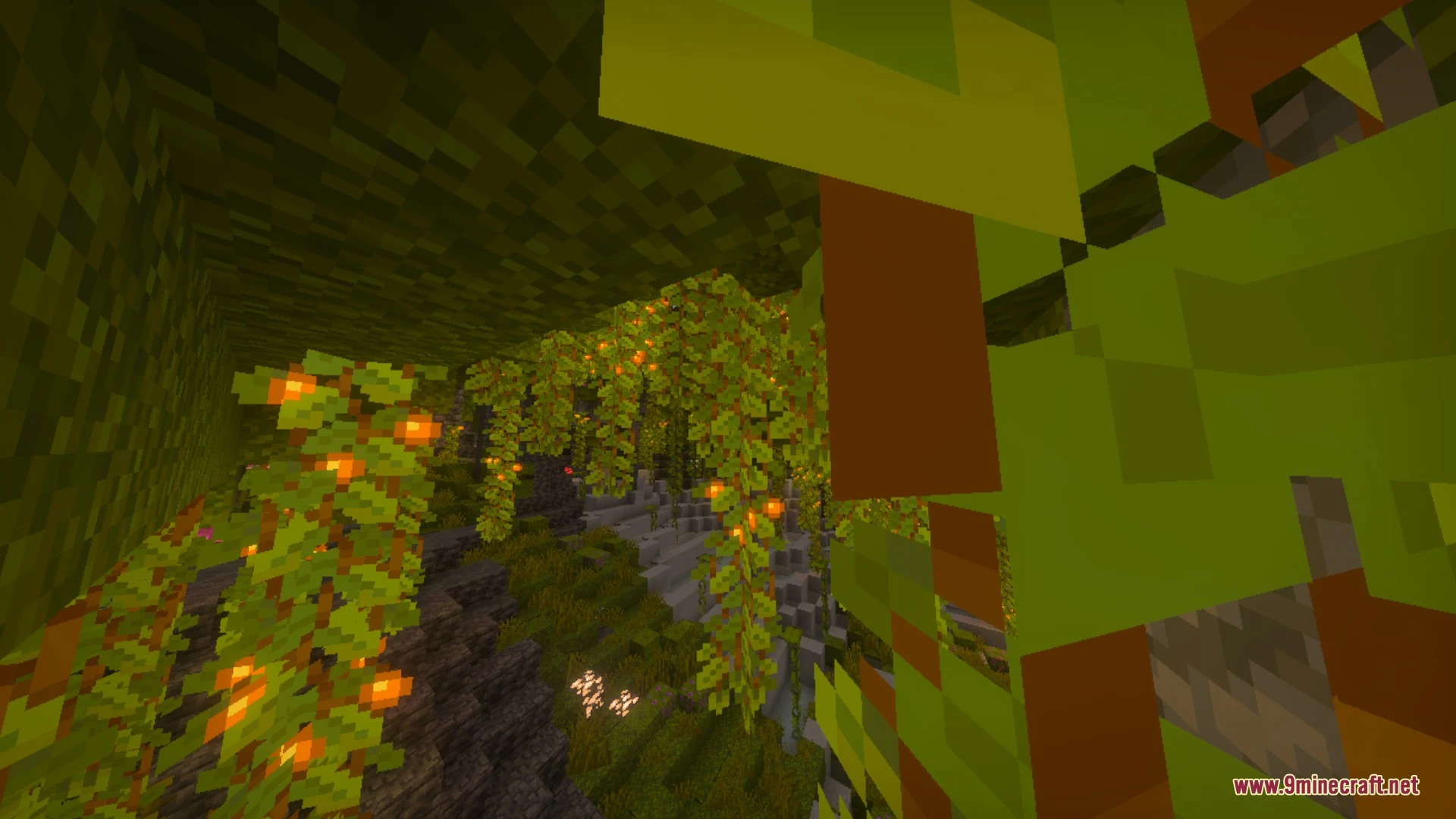 Basic Glowing Ores Shader (26.x, 1.21) – Emissive PBR Ore Lighting for Bedrock — screenshot 5