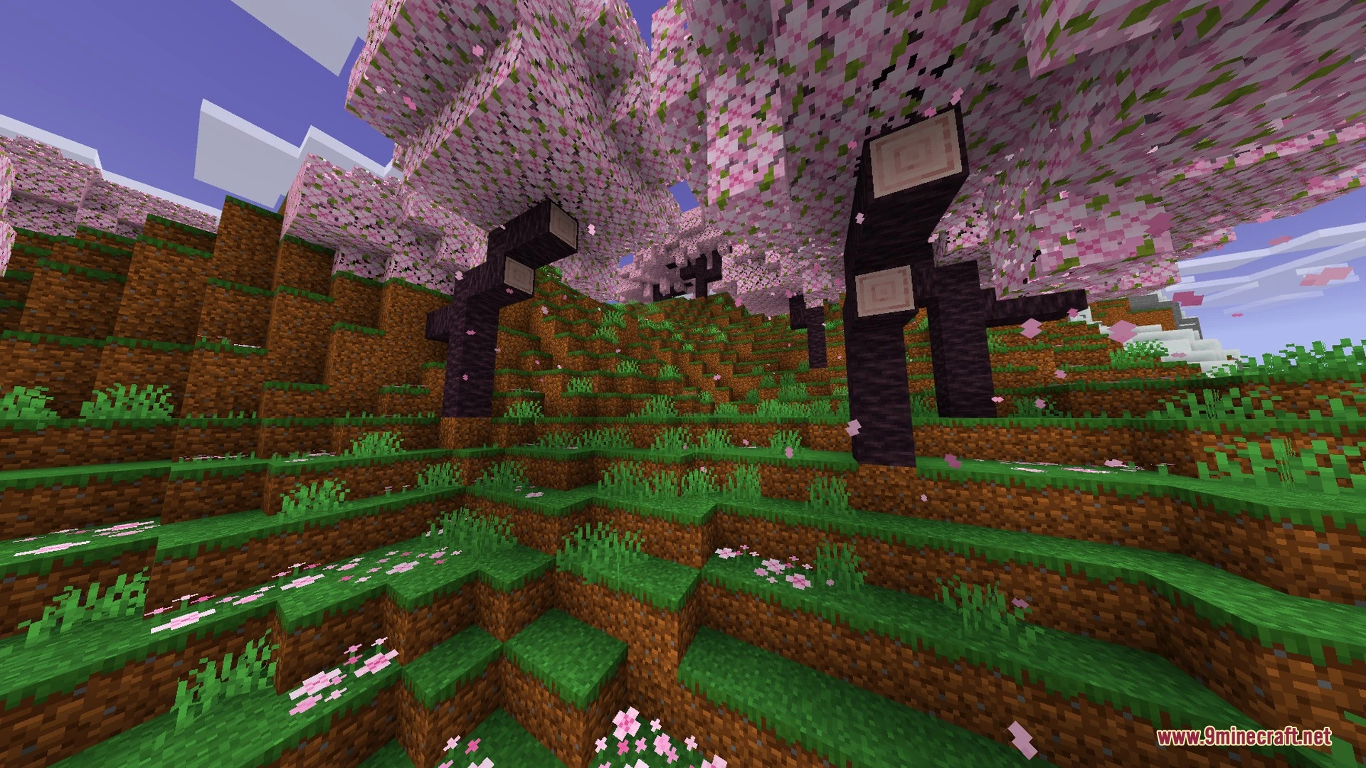 Colorful Visuals Shader (26.x) – Neon Green Grass and Deep Purple Skies — screenshot 7