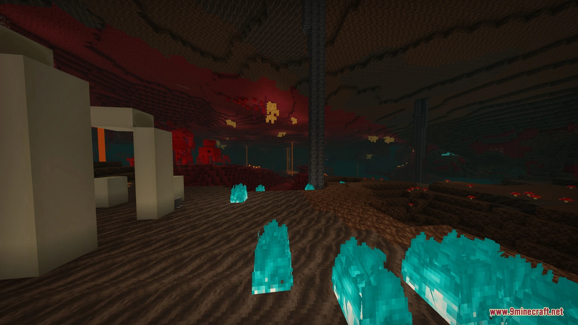Colorful Visuals Shader (26.x) – Neon Green Grass and Deep Purple Skies — screenshot 8