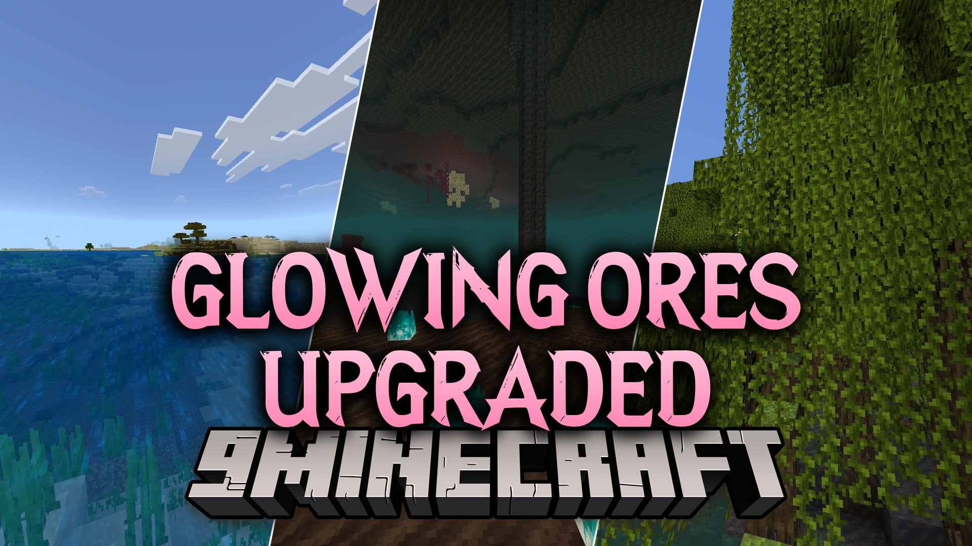 Glowing Ores Upgraded Shader (26.x, 1.21) – Bright Emissive Ores for Mobile