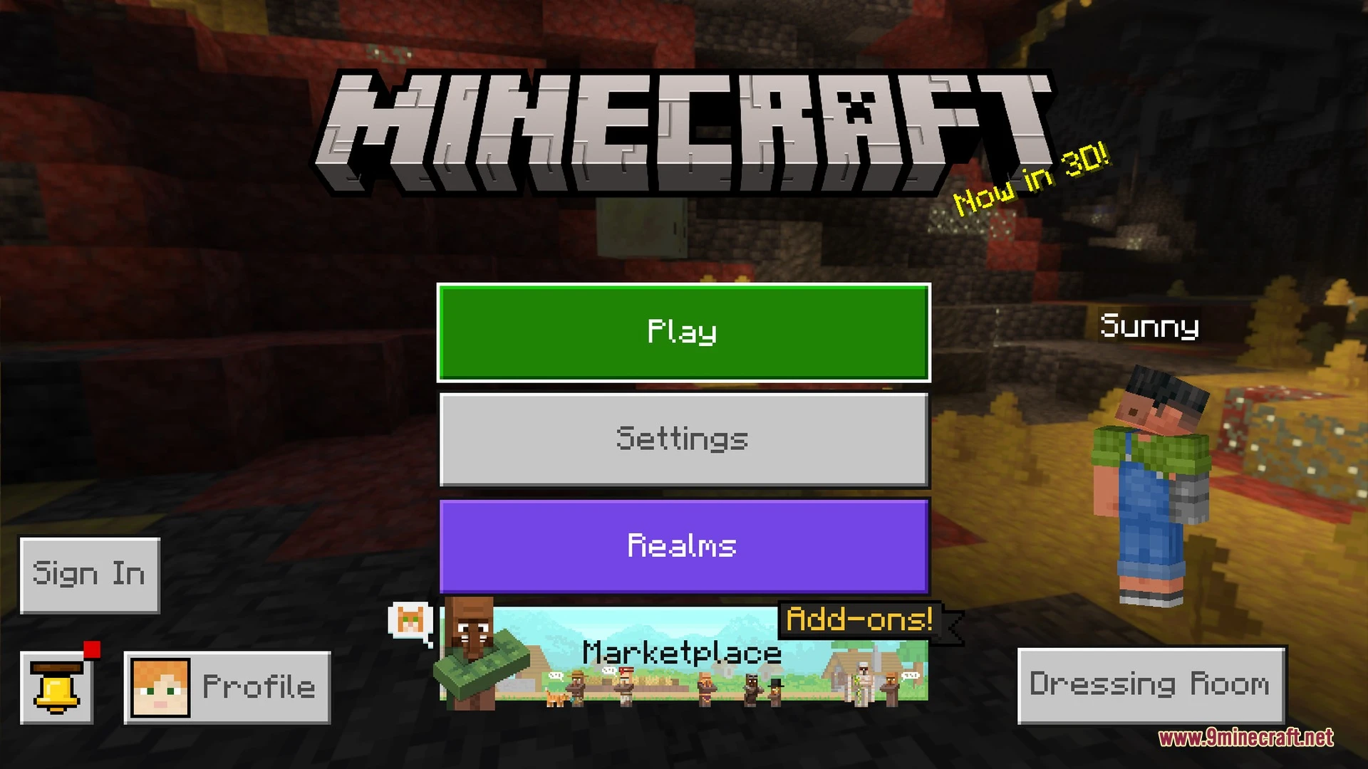 Glowing Ores Upgraded Shader (26.x, 1.21) – Bright Emissive Ores for Mobile — screenshot 1