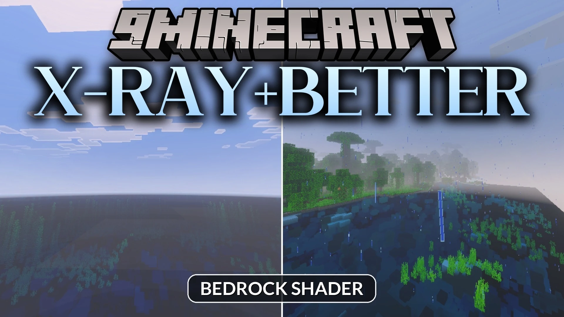 X-ray+better Shader (26.x, 1.21) – Transparent Blocks and Clear Ore Vision