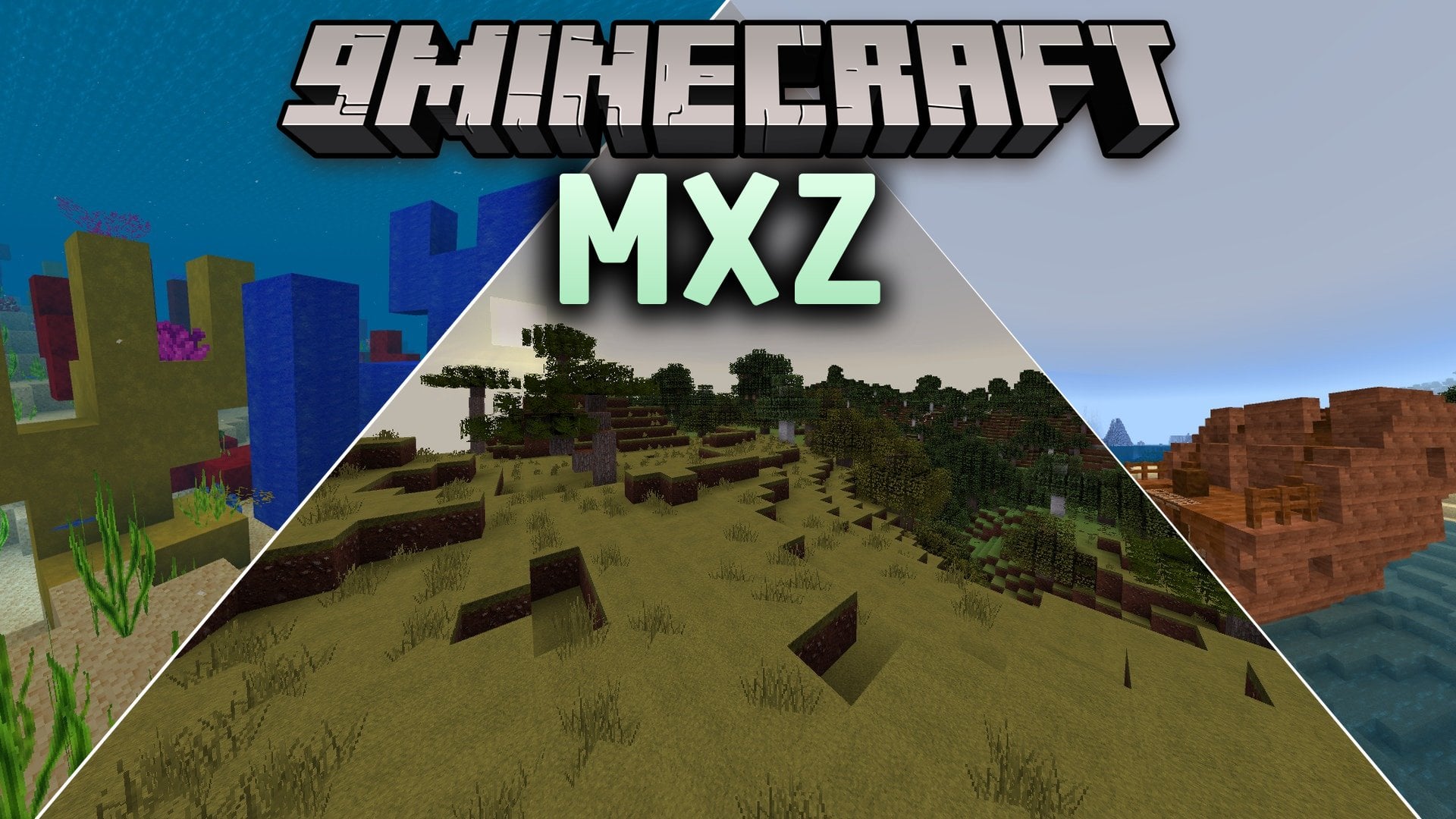 MXZ Shader (26.x, 1.21) – Realistic Lighting and Clear Water on Any Mobile
