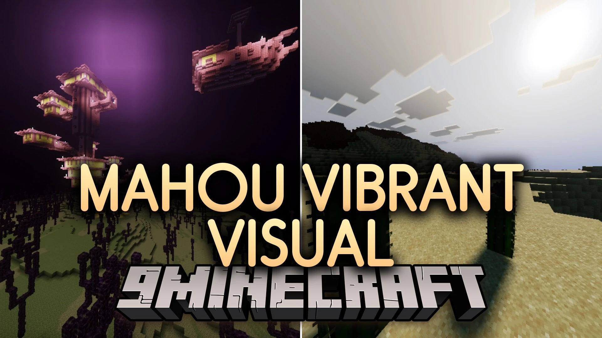 Mahou Vibrant Visual Shader (26.x) – Rich Fantasy Lighting and Stylized Biome