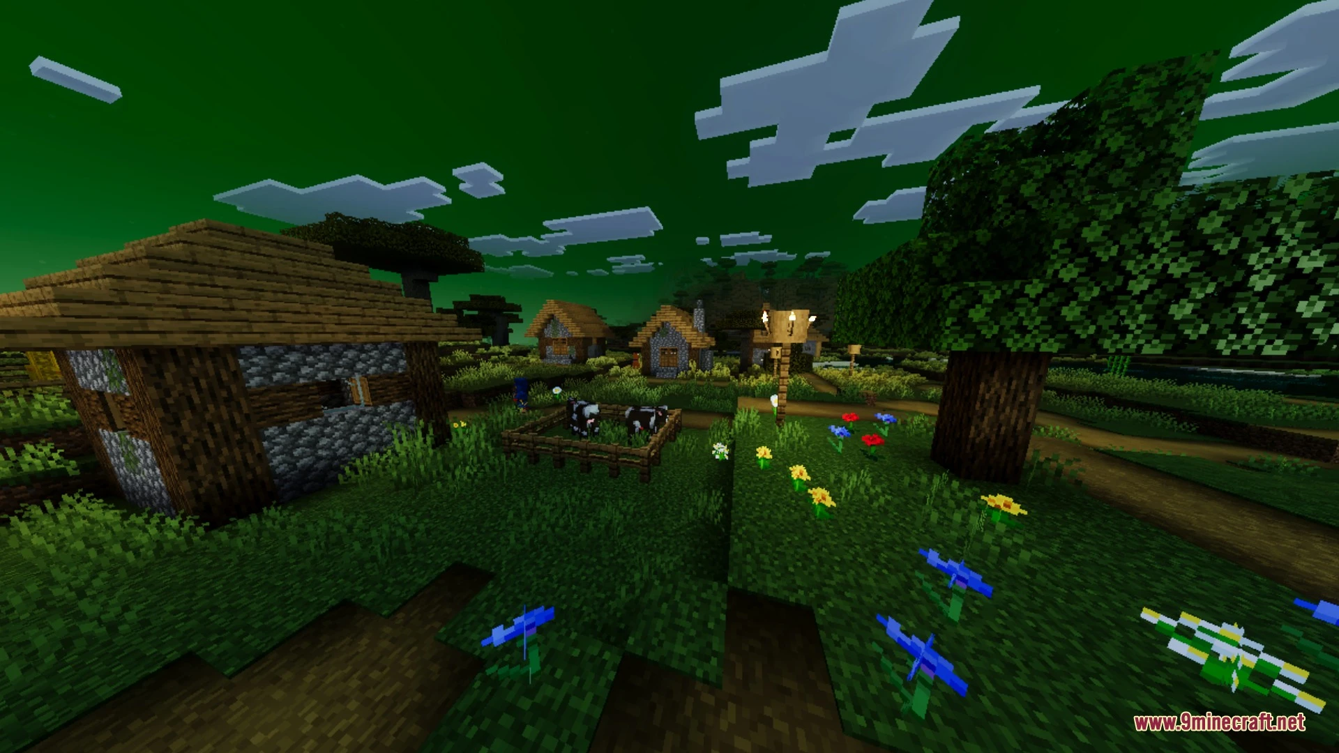 End Visual Dimension Shader (26.x) – Glowing End Skies and PBR Materials — screenshot 7