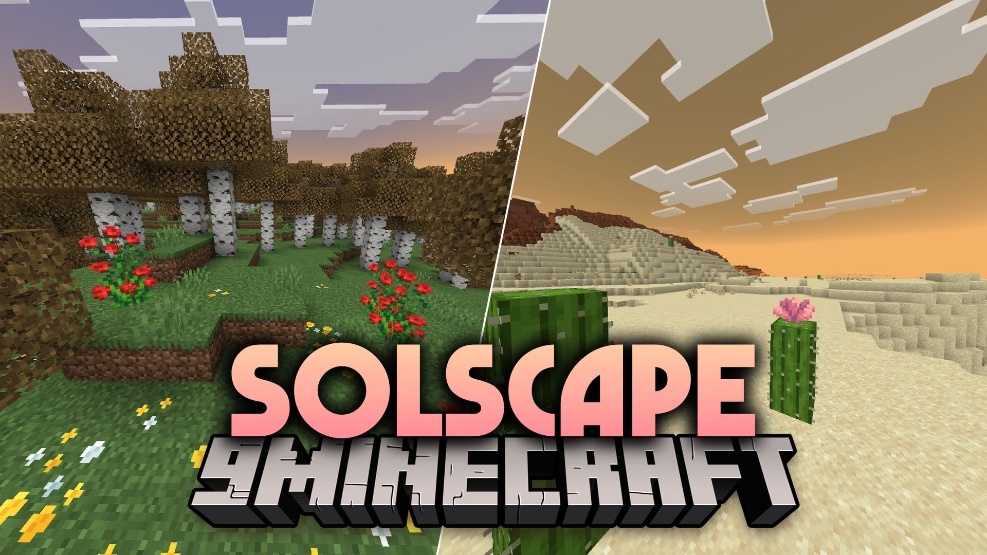 Solscape Shaders (26.x, 1.21) – ACES Color Grading with Glowing PBR Ores