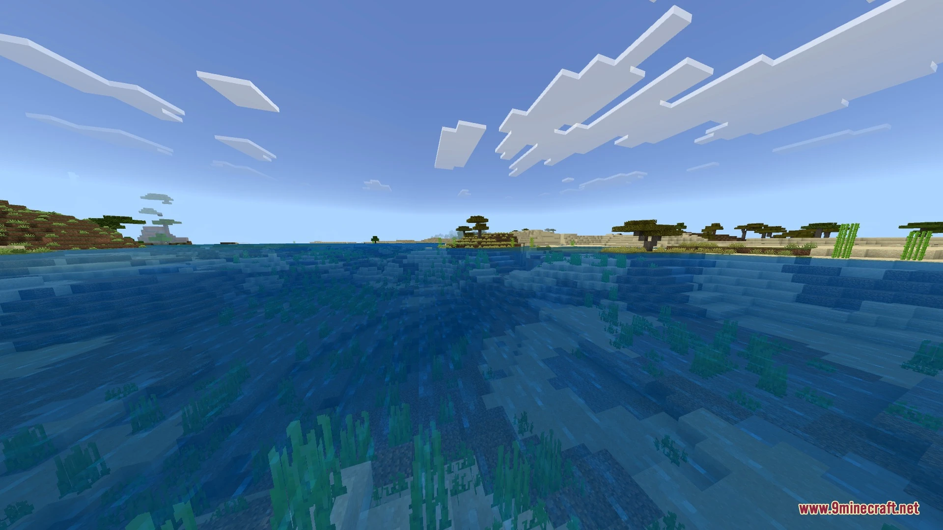 Zephyr Water Shader (26.x) – Calm Wave Animations with Sparkling Sun Reflections — screenshot 2