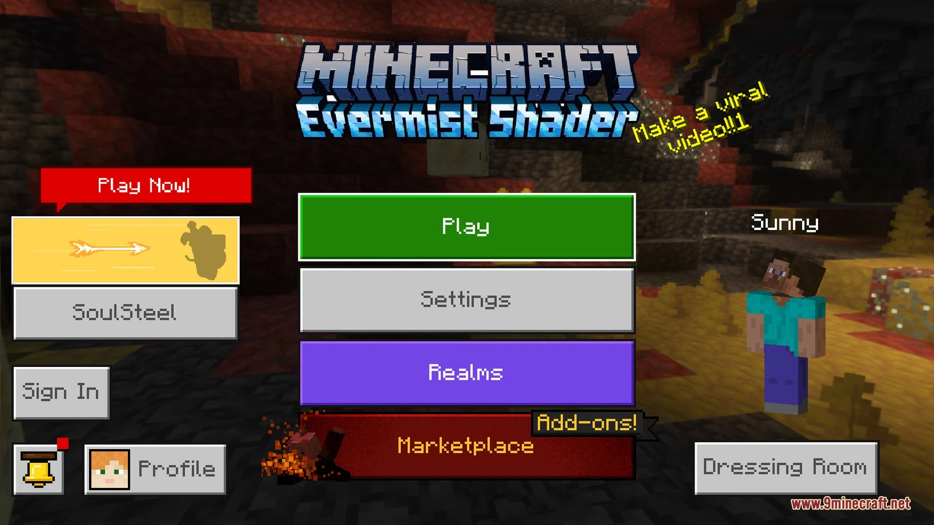 Evermist Shader (26.x, 1.21) – Realistic Clouds and Crystal Clear Water — screenshot 1