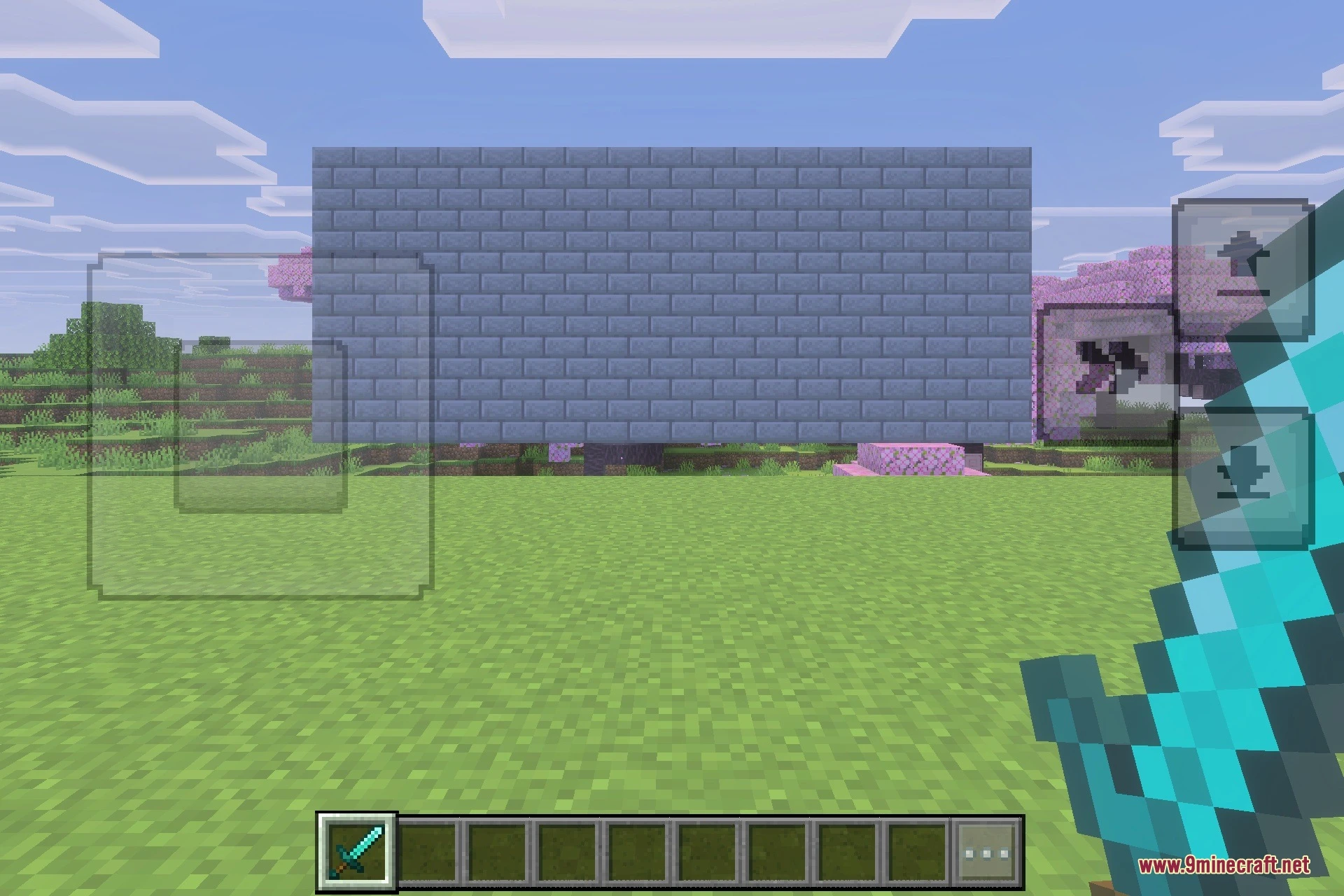 A&S View Model with Vanilla Armor Sleeve Texture Pack (26.x) — screenshot 1