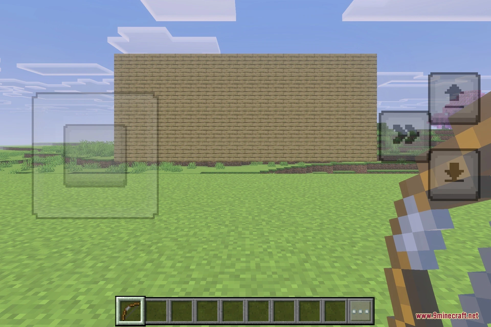 A&S View Model with Vanilla Armor Sleeve Texture Pack (26.x) — screenshot 3