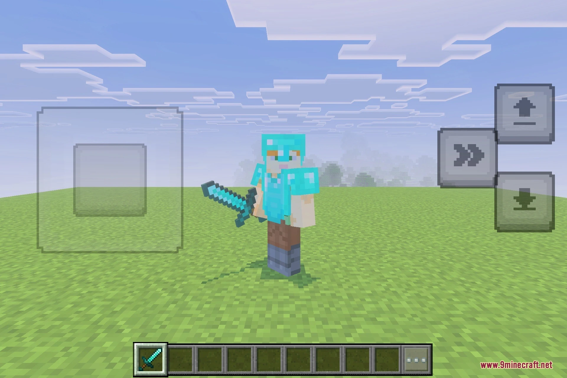 A&S View Model with Vanilla Armor Sleeve Texture Pack (26.x) — screenshot 5