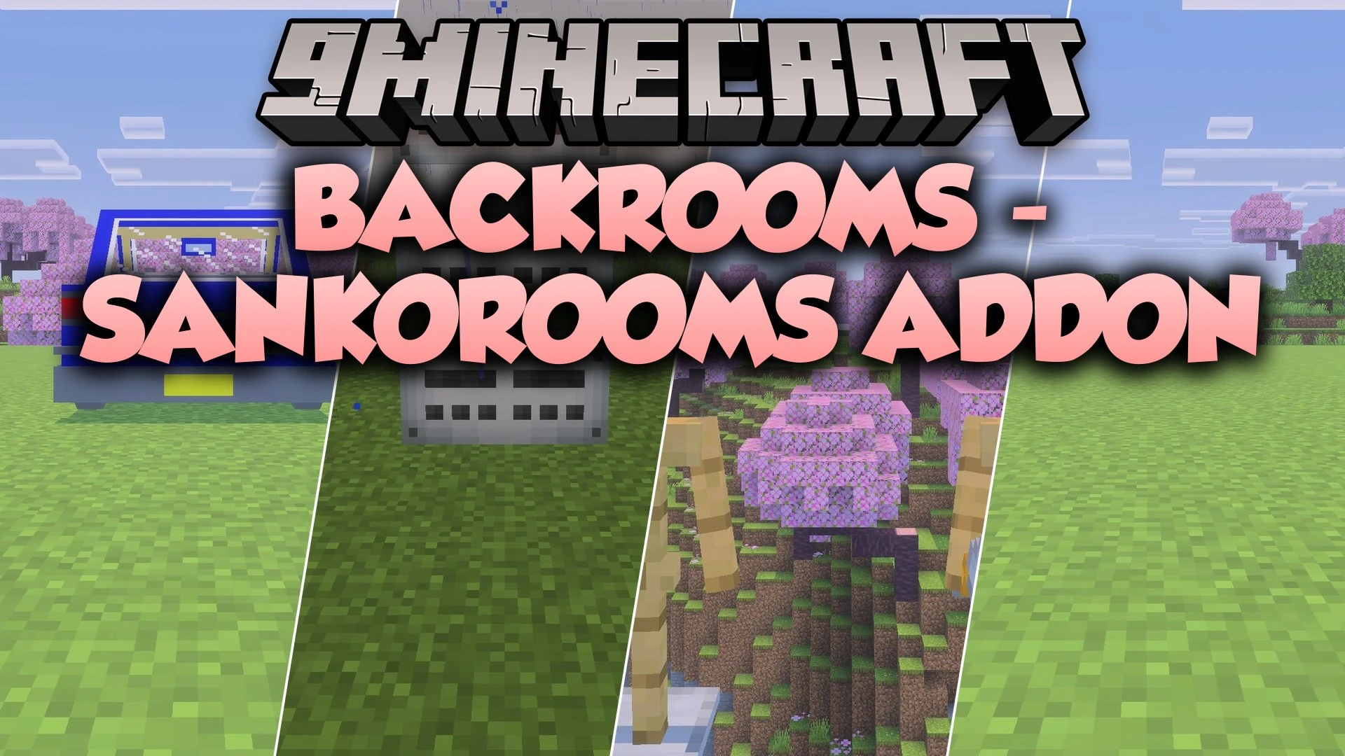 Backrooms SankoRooms Addon (26.x, 1.21) – Survive Eerie Liminal Levels