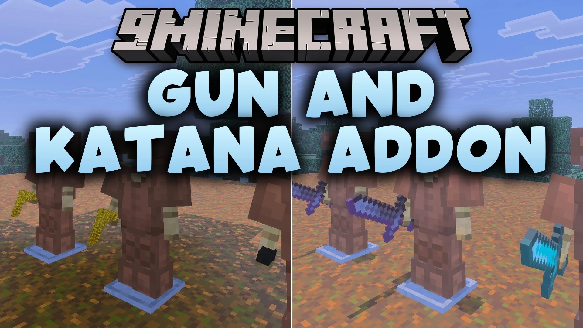 Gun and Katana Addon (26.x) – Wield Powerful Firearms and Sharp Katana Blades
