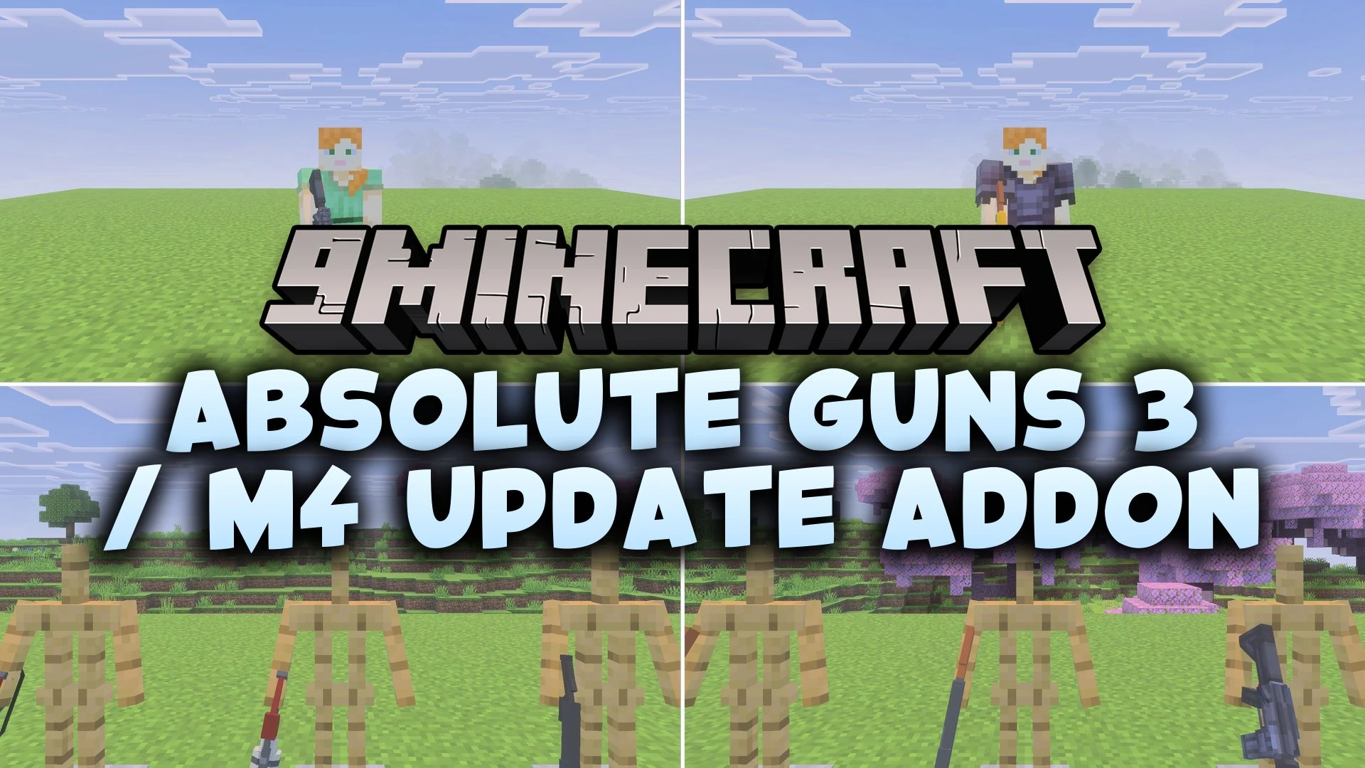 Absolute Guns 3 3D Addon (26.x, 1.21) – Realistic 3D Firearms
