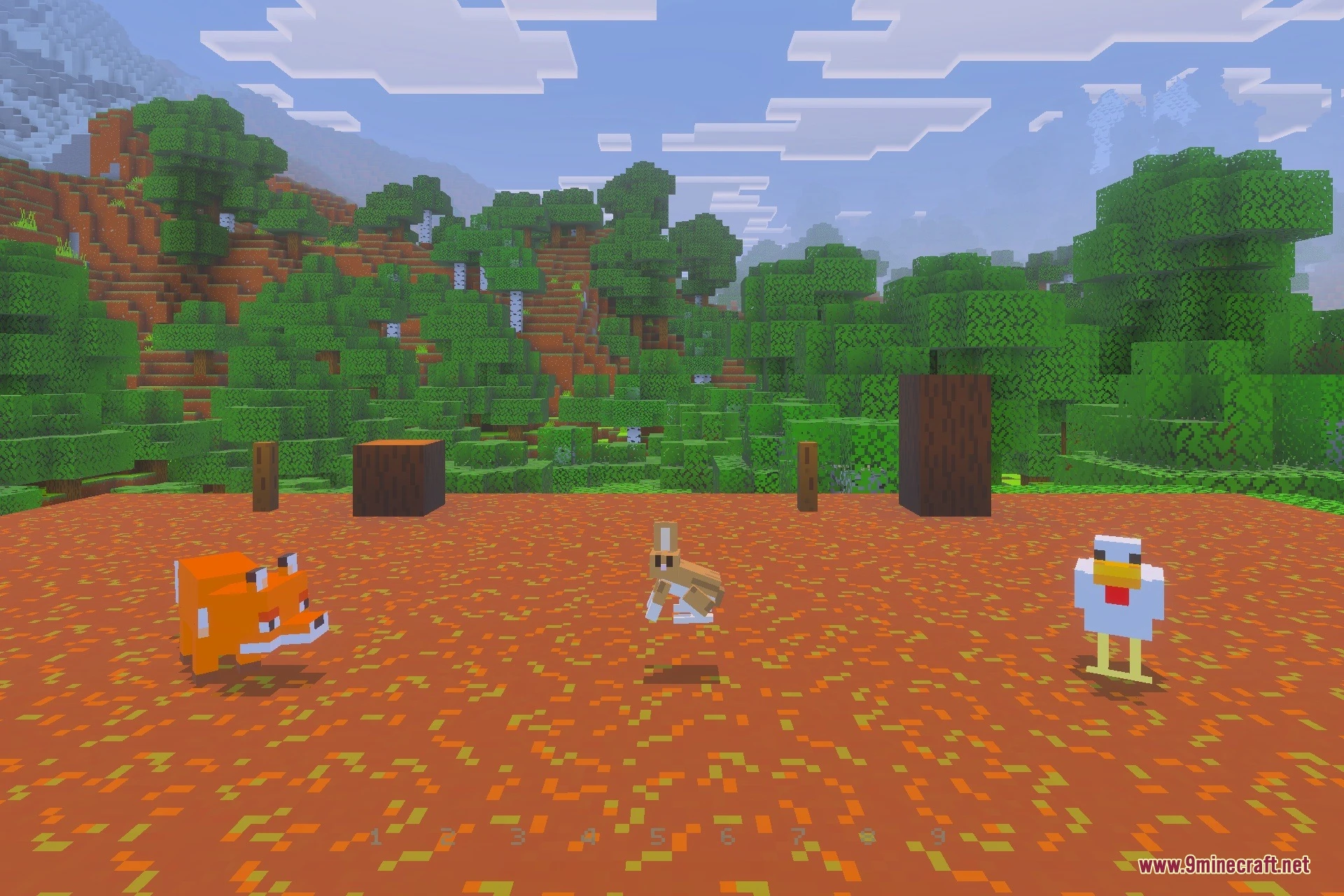Bare Bones Enhanced Texture Pack (26.x) – Trailer Art Style with Glowing — screenshot 3
