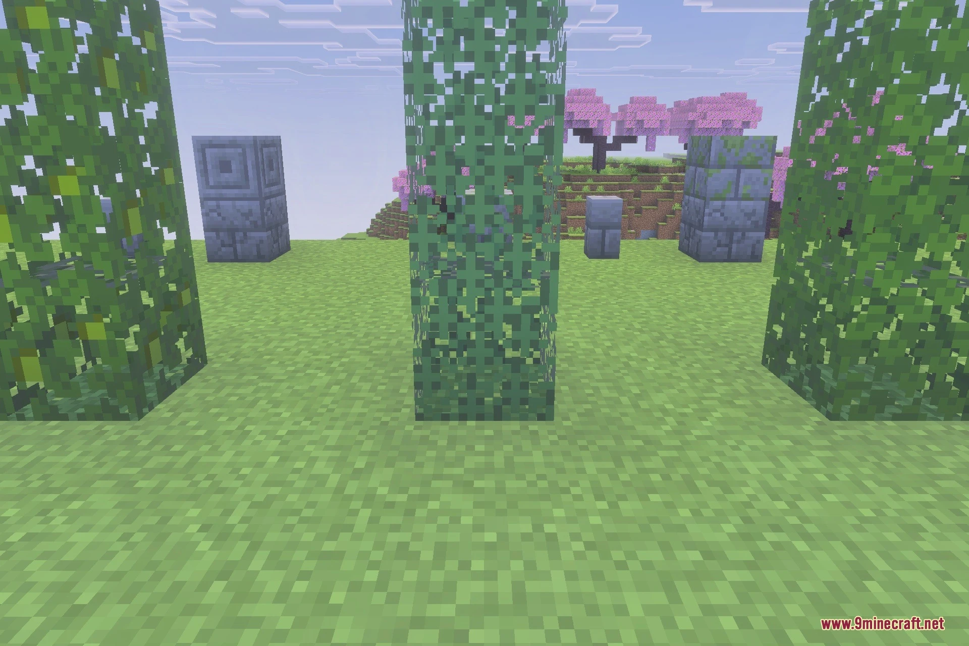 Bare Bones Leafier Leaves Texture Pack (26.x) – Cleaner Tree Foliage for Forests — screenshot 1