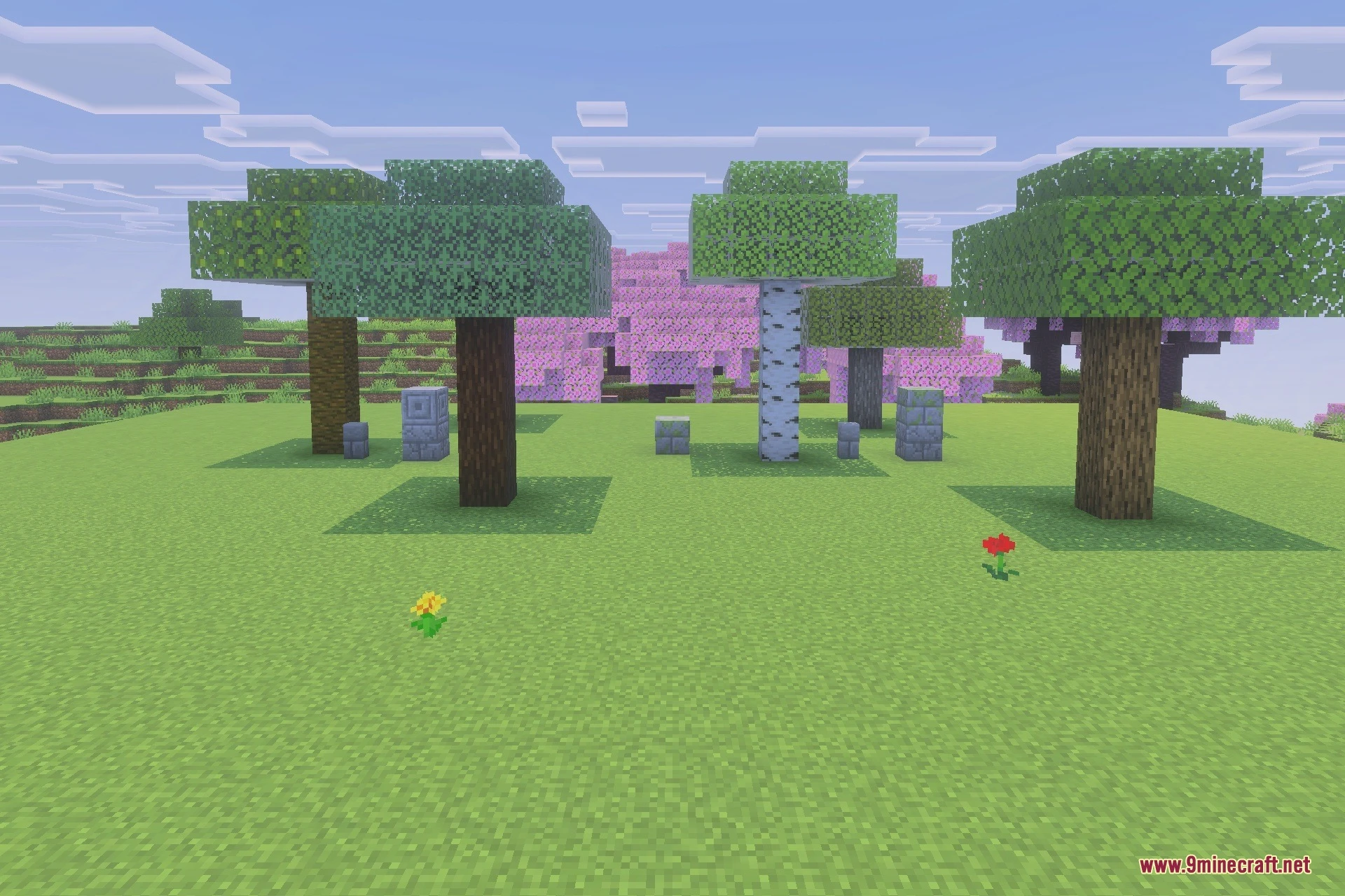 Bare Bones Leafier Leaves Texture Pack (26.x) – Cleaner Tree Foliage for Forests — screenshot 2