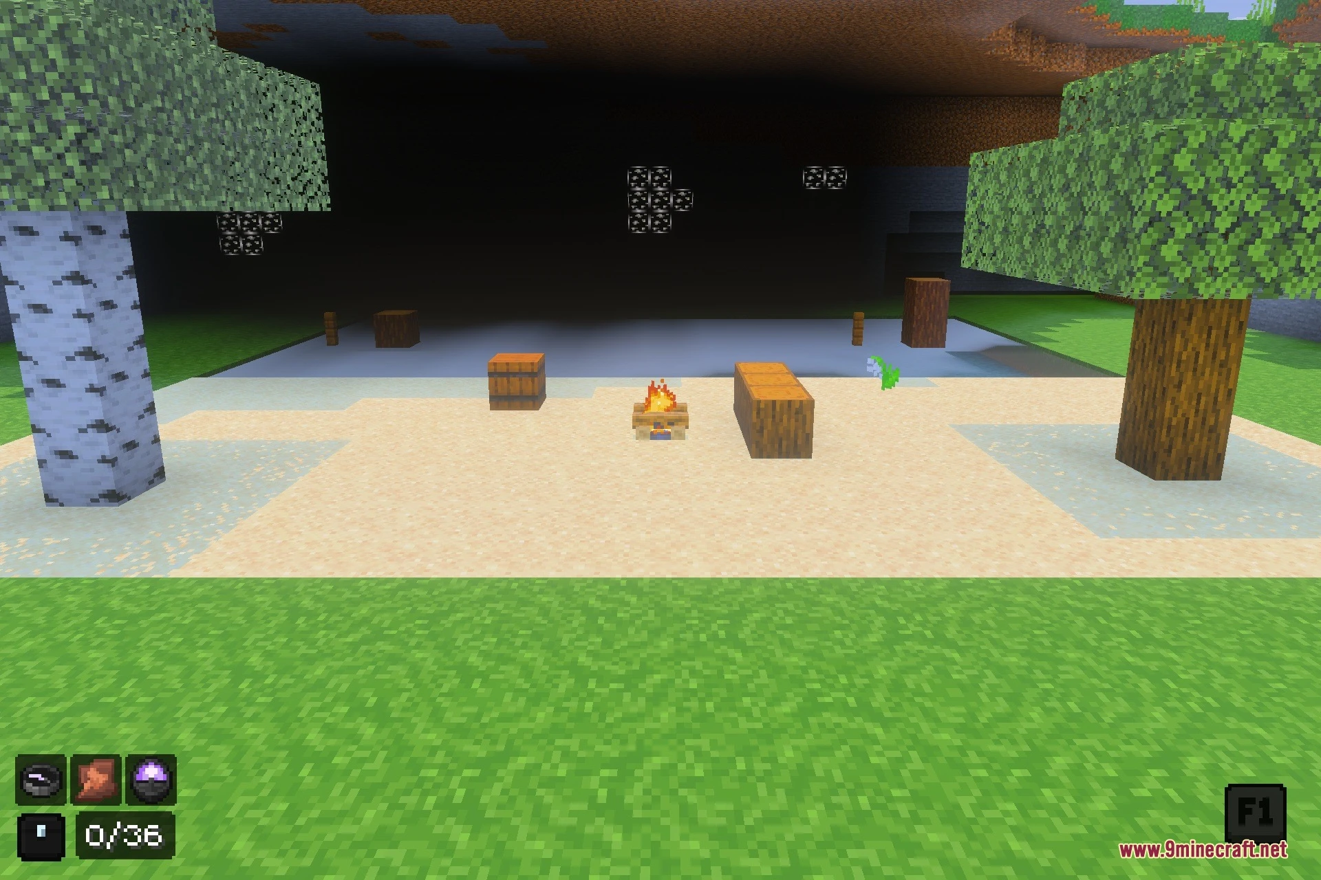 Glowdragon Texture Pack (26.x) – Sleek Dark Interface and On-Screen HUD — screenshot 3