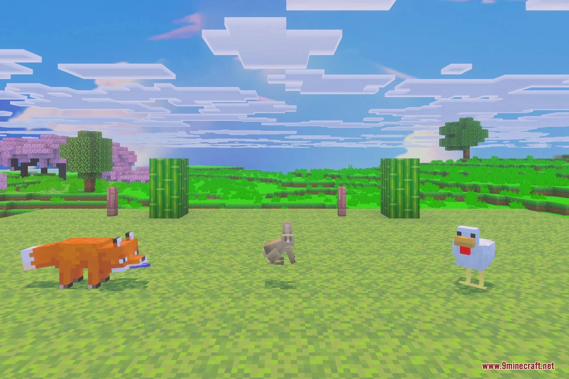 Valoria V2 16x Texture Pack (26.x) – Purple Pastel PvP Visuals with Short Swords — screenshot 5