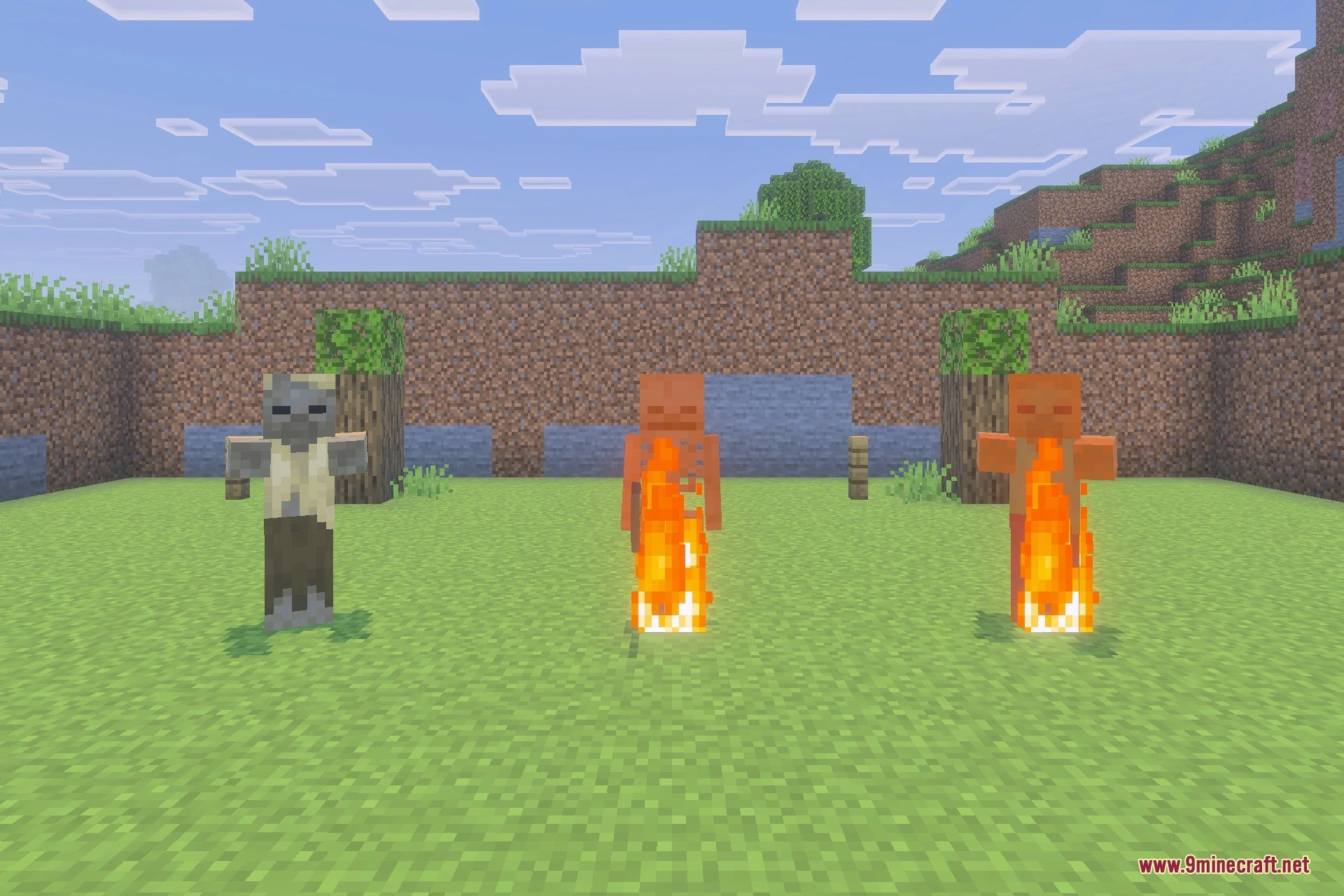 Low Fire Shield & Small Totem Texture Pack (26.x, 1.21) — screenshot 3