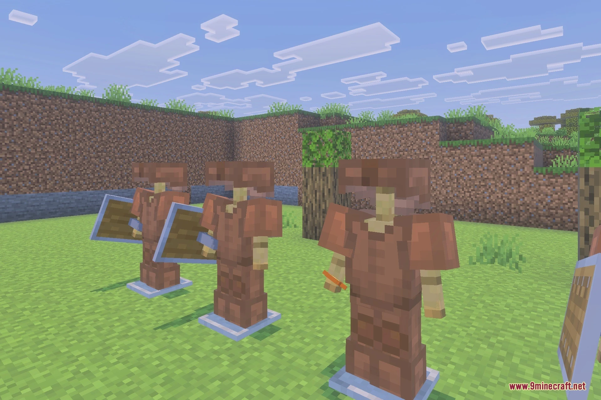 Low Fire Shield & Small Totem Texture Pack (26.x, 1.21) — screenshot 6