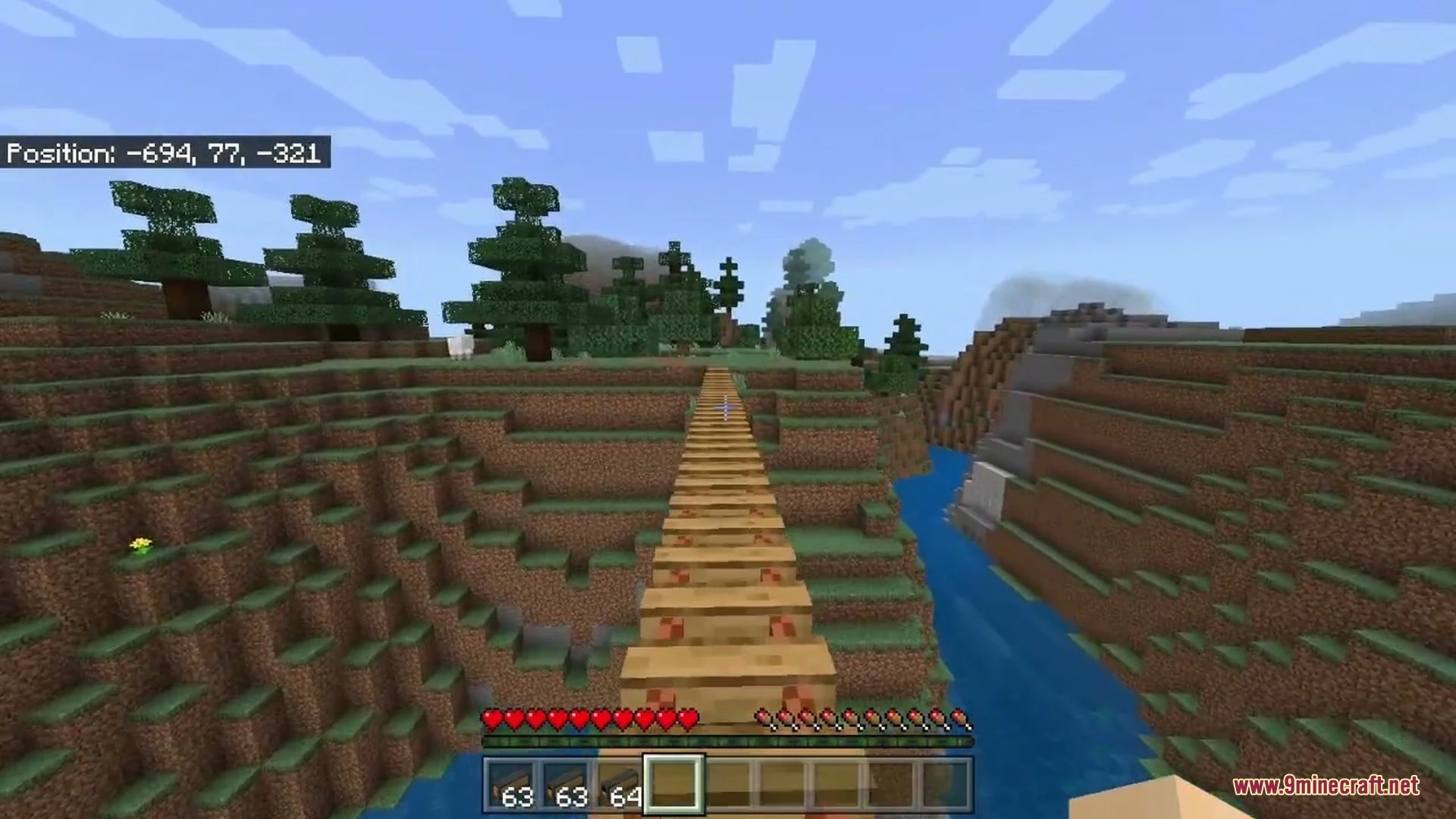 Bedrock Bridging Addon (1.21) – Build Bridges Automatically Across Deep Gaps — screenshot 3