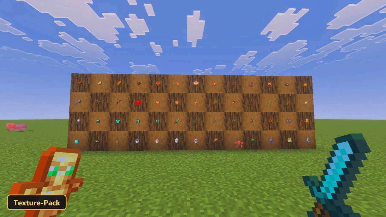 Small Items (26+) – MCPE/Bedrock Texture Pack — screenshot 3