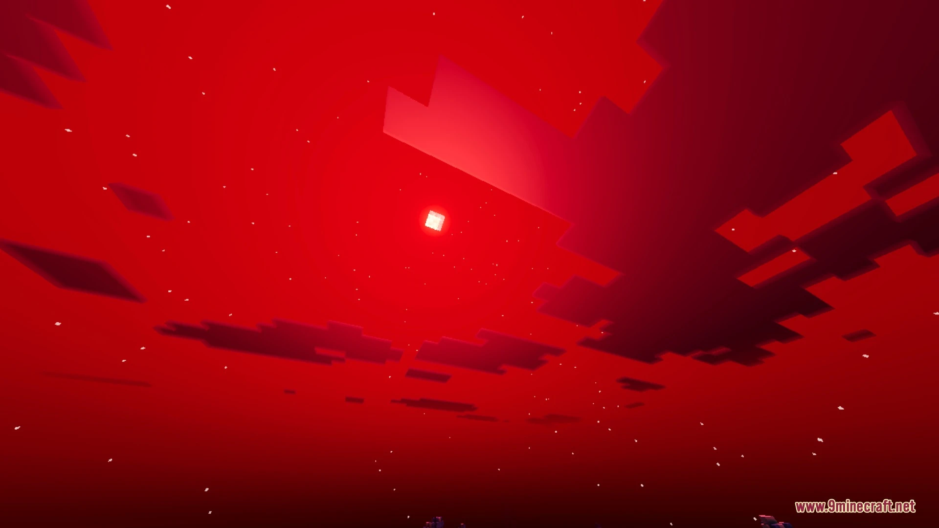 Stanger Things Fragment Visual Shader (26.x) – Dark Red Skybox for Bedrock — screenshot 2