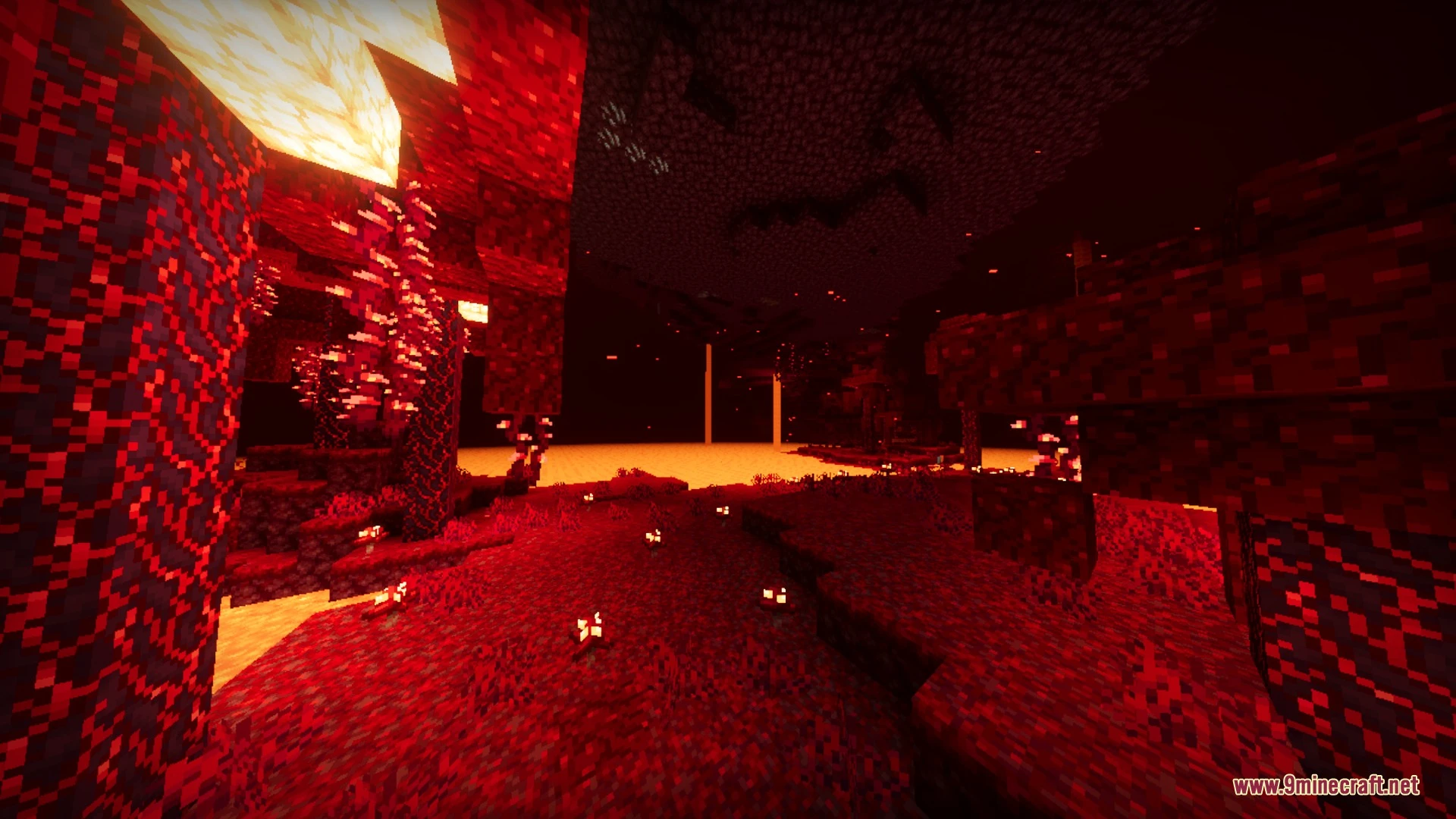 Stanger Things Fragment Visual Shader (26.x) – Dark Red Skybox for Bedrock — screenshot 5