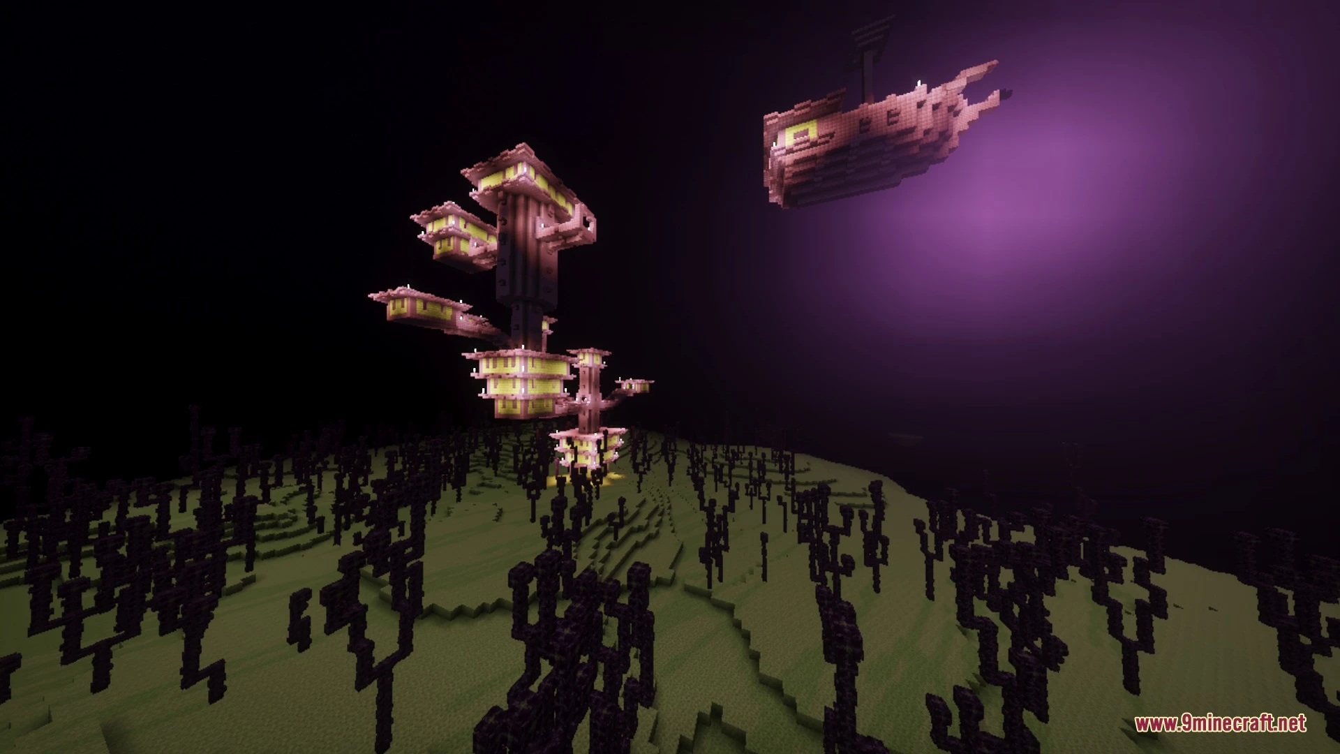 Stanger Things Fragment Visual Shader (26.x) – Dark Red Skybox for Bedrock — screenshot 6