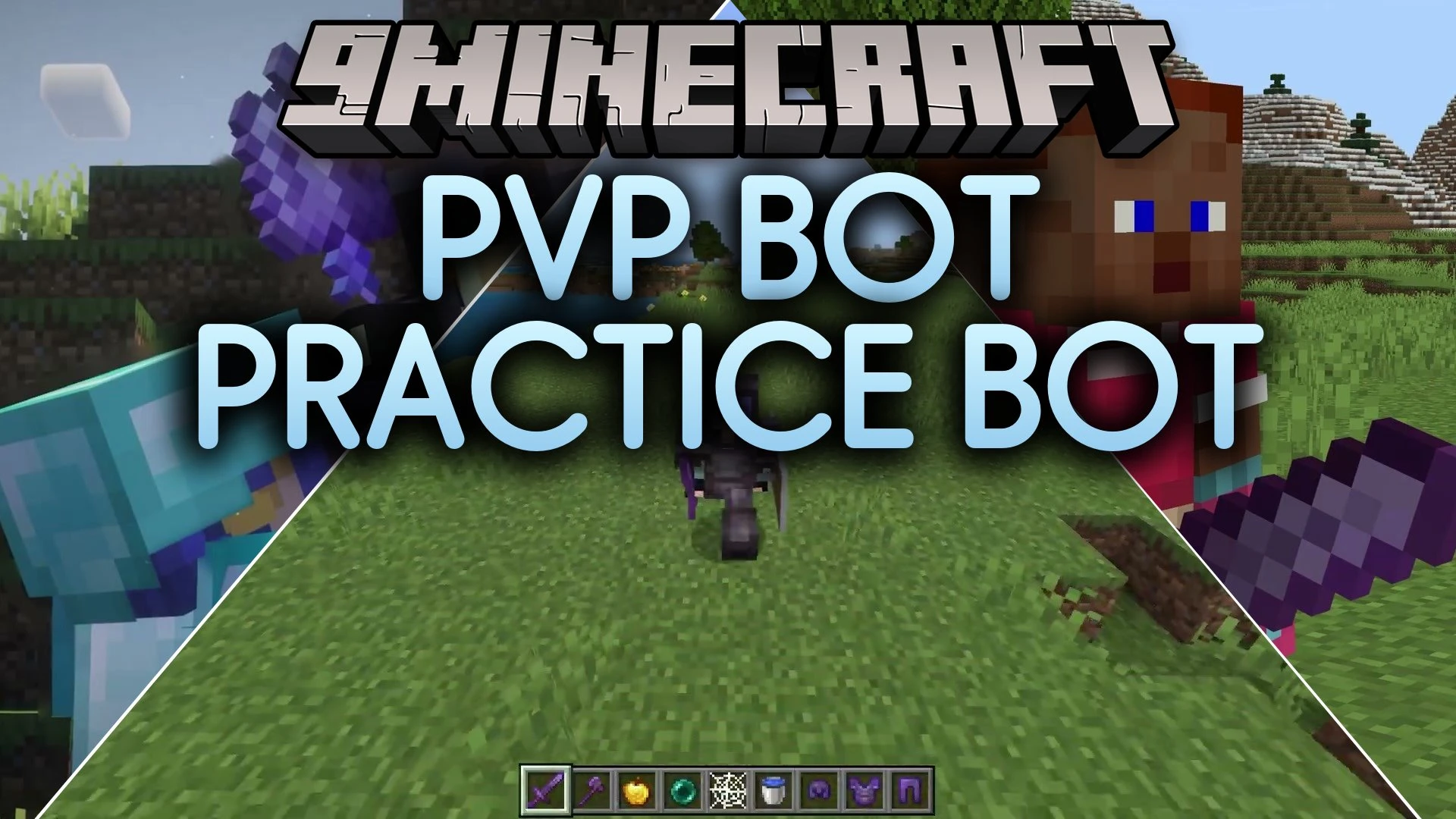 Pvp Bot Practice Bot Map (26.x) – Duel an Aggressive Combat Bot in Custom Arenas — screenshot 1