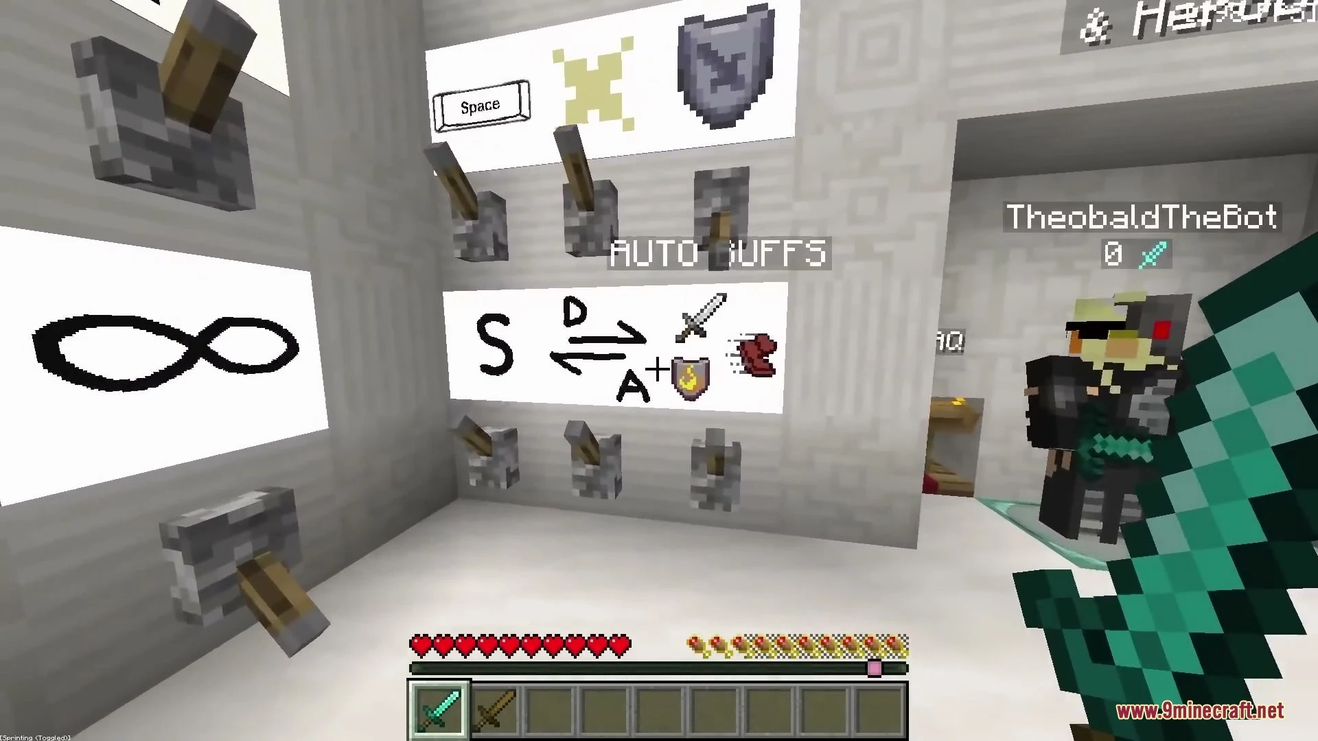 Pvp Bot Practice Bot Map (26.x) – Duel an Aggressive Combat Bot in Custom Arenas — screenshot 6