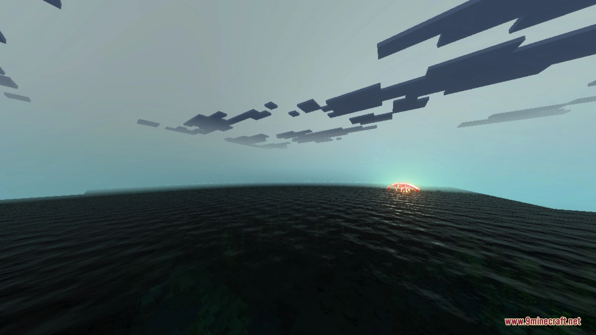 Crimson Vibrant Visual Shader (26.x) – Rich Crimson Color Grading on Bedrock — screenshot 2