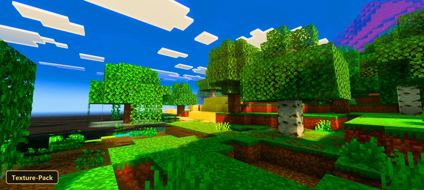 Saturation (26+) – MCPE/Bedrock Texture Pack — screenshot 3