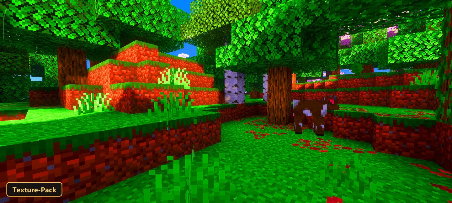 Saturation (26+) – MCPE/Bedrock Texture Pack — screenshot 4